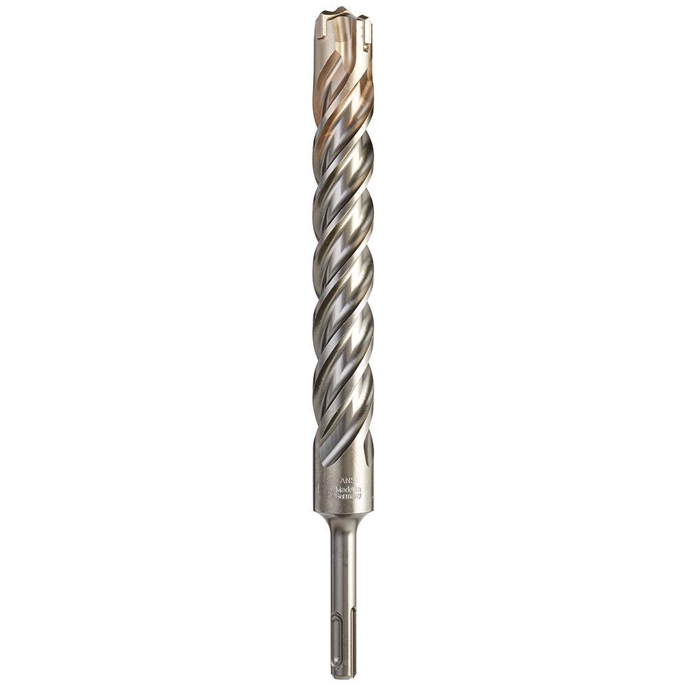 Milwaukee® MX4™ 48-20-7256 4-Cutter Rotary Hammer Drill Bit, 1-1/8 in Drill Bit, 25/64 in SDS Shank, 16 in D Cutting, Carbide Cutting Edge, 18 in OAL