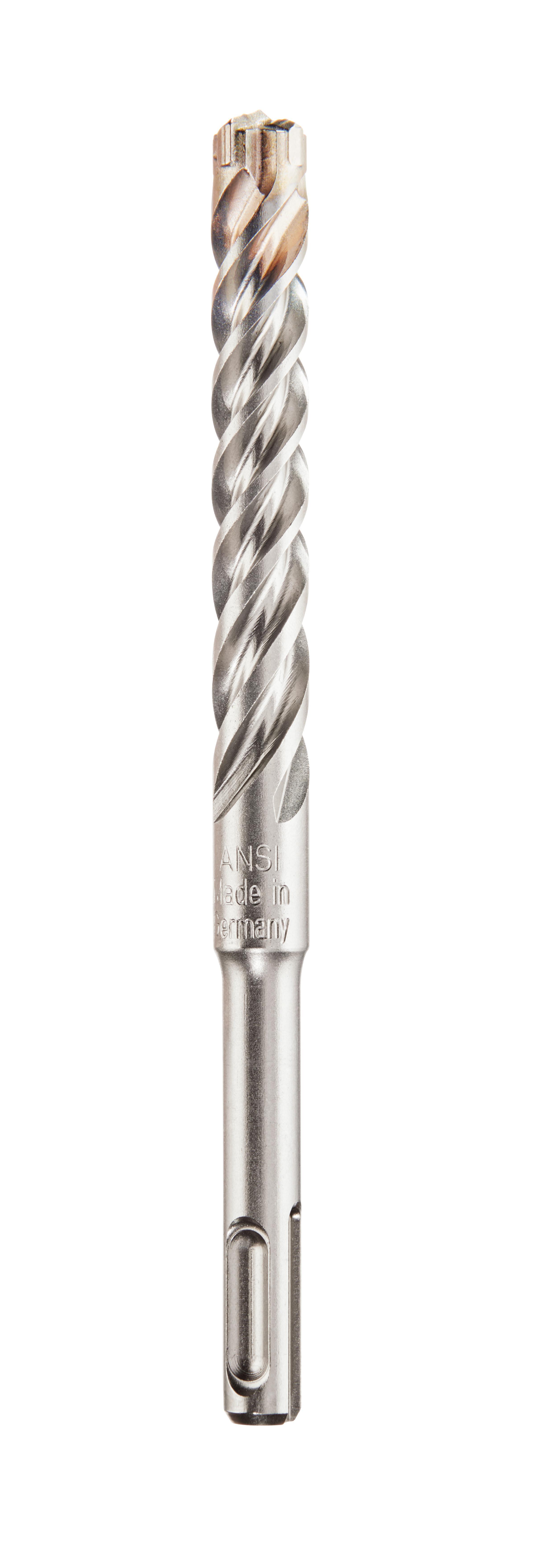 Milwaukee® MX4™ 48-20-7351 4-Cutter Rotary Hammer Drill Bit, 3/8 in Drill Bit, 25/64 in, 4 in D Cutting, Carbide Cutting Edge, 6 in OAL