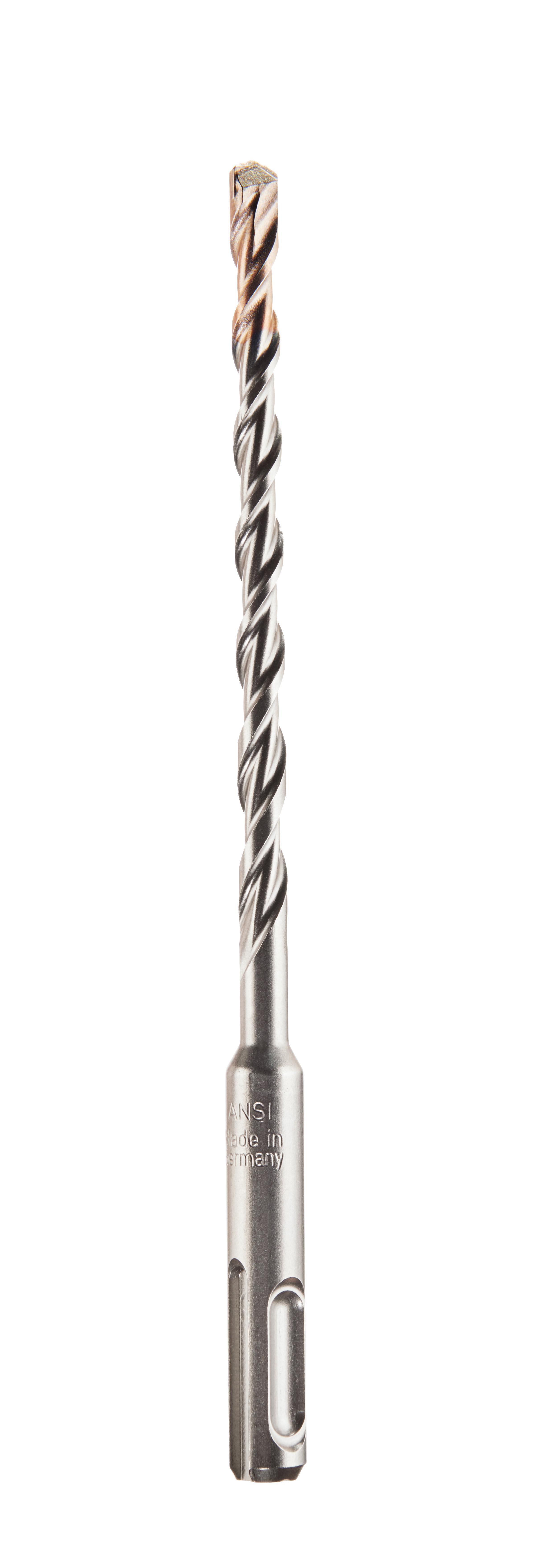 Milwaukee® M12™ 48-20-7401 2-Cutter Heavy Duty Rotary Hammer Drill Bit, 5/32 in Drill Bit, 25/64 in SDS-Plus Shank, 4 in D Cutting, Carbide Cutting Edge, 6 in OAL