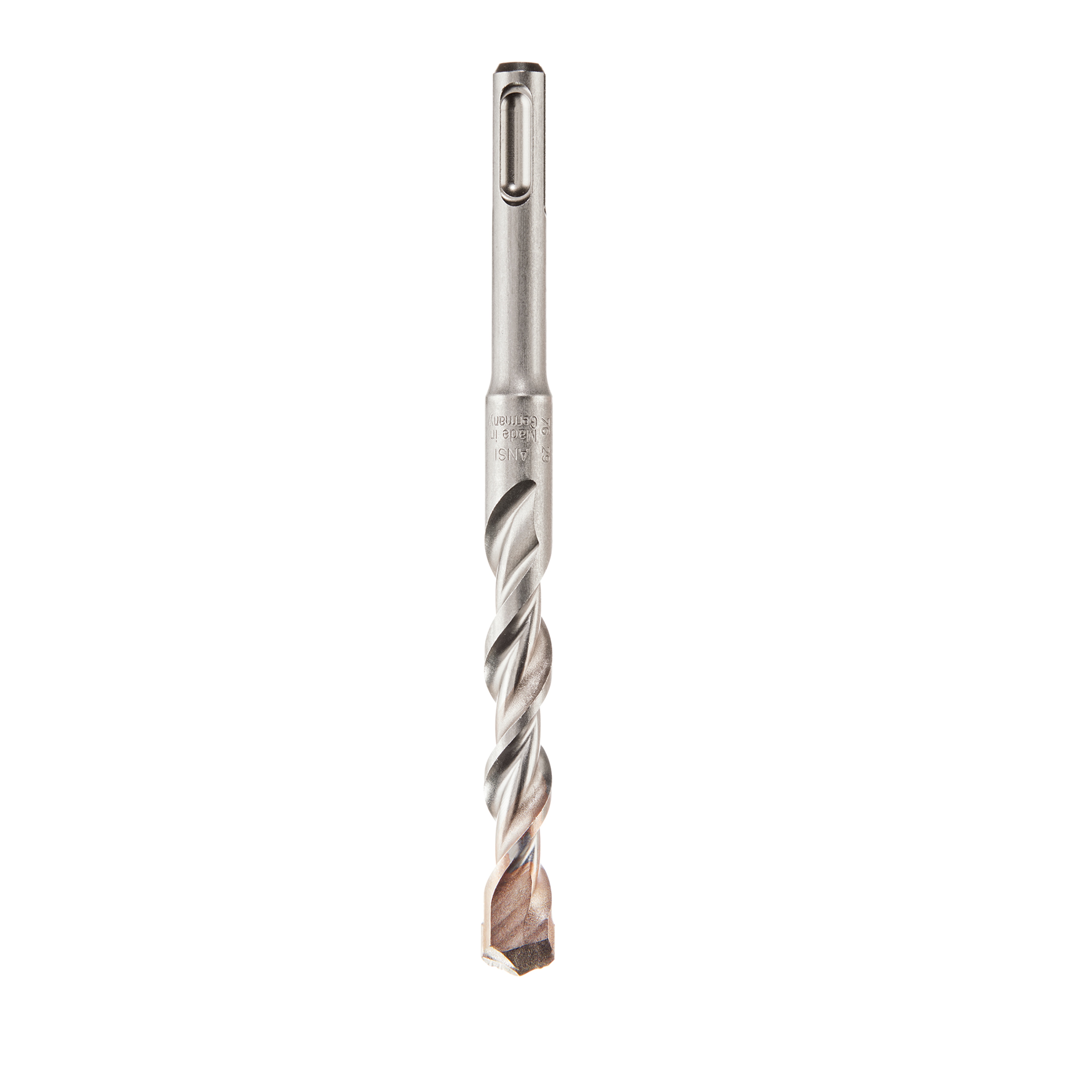Milwaukee® M12™ 48-20-7457 2-Cutter Rotary Hammer Drill Bit, 3/8 in Drill Bit, 25/64 in SDS-Plus Shank, 16 in D Cutting, Carbide Cutting Edge, 18 in OAL