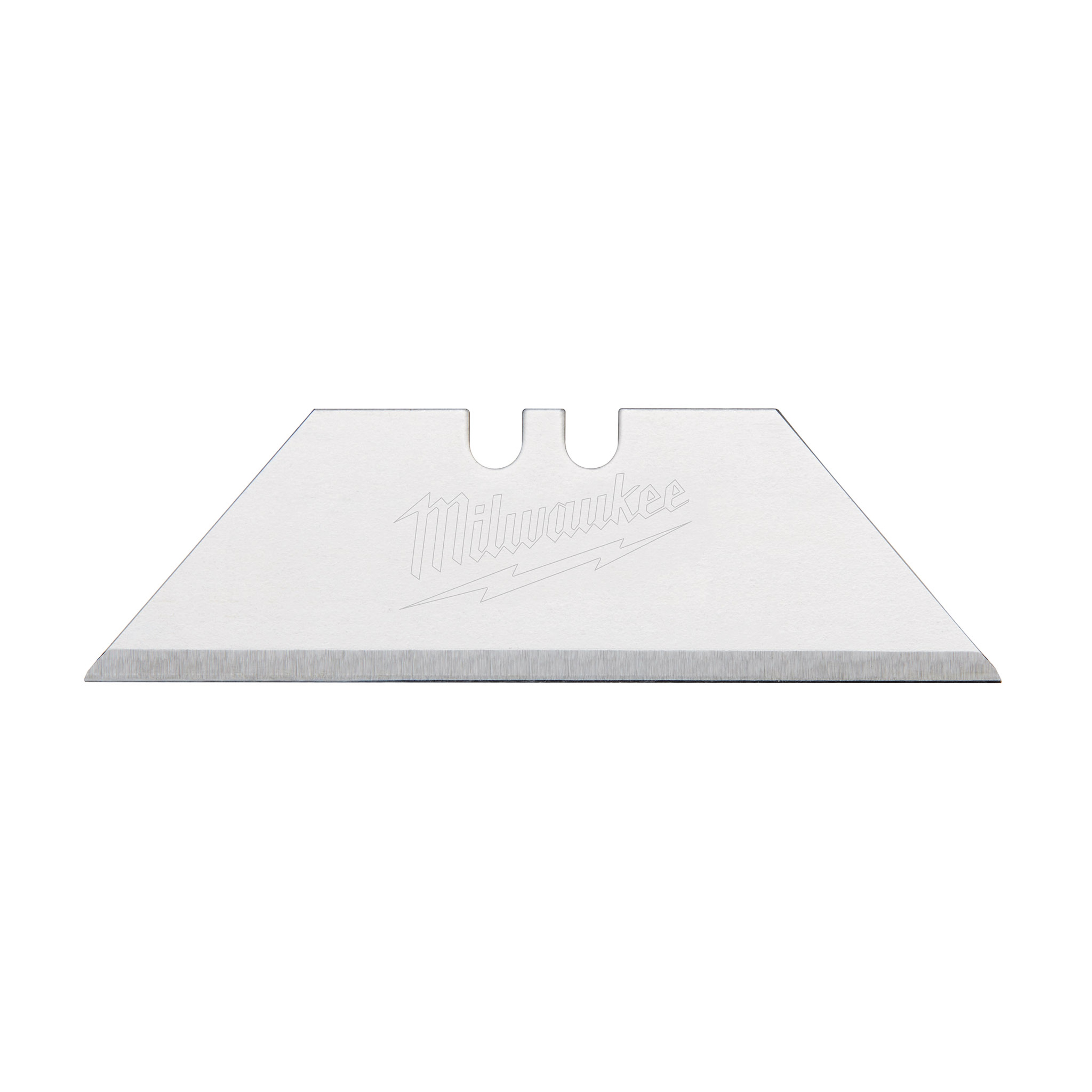 Milwaukee® 48-22-1900 100-Piece General Purpose Utility Blade With Dispenser, Micro Carbide Metal, Sharp Point/Straight Edge, 2-3/8 in L x 3/4 in W Blade, Compatible With: Milwaukee® Most Standard Utility Knives, 0.025 in THK