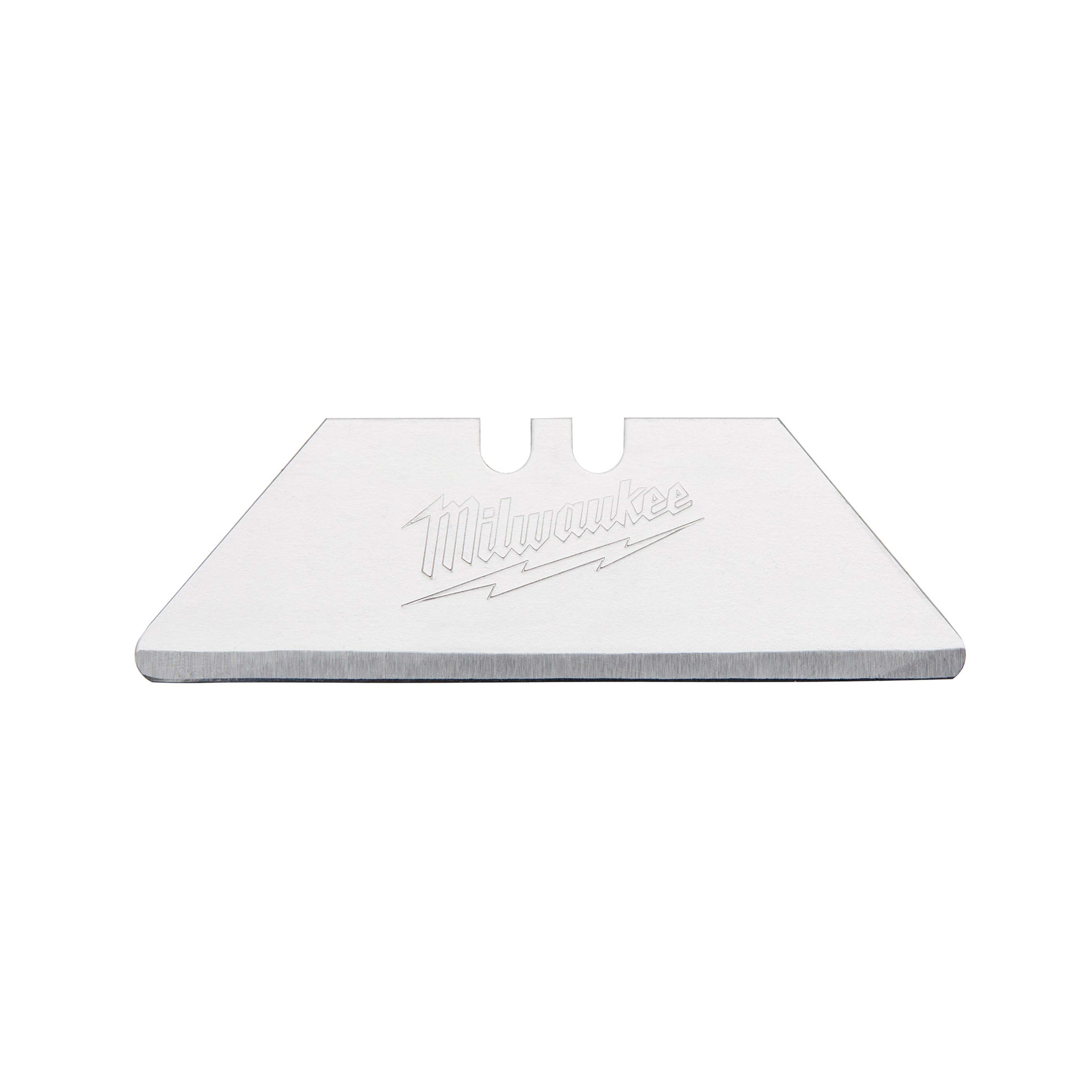 Milwaukee® 48-22-1954 50-Piece Utility Knife Blade With Dispenser, Micro Carbide Metal, Round Point/Straight Edge, 2-3/8 in L x 3/4 in W Blade, Compatible With: Milwaukee® Most Standard Utility Knives, 0.025 in THK