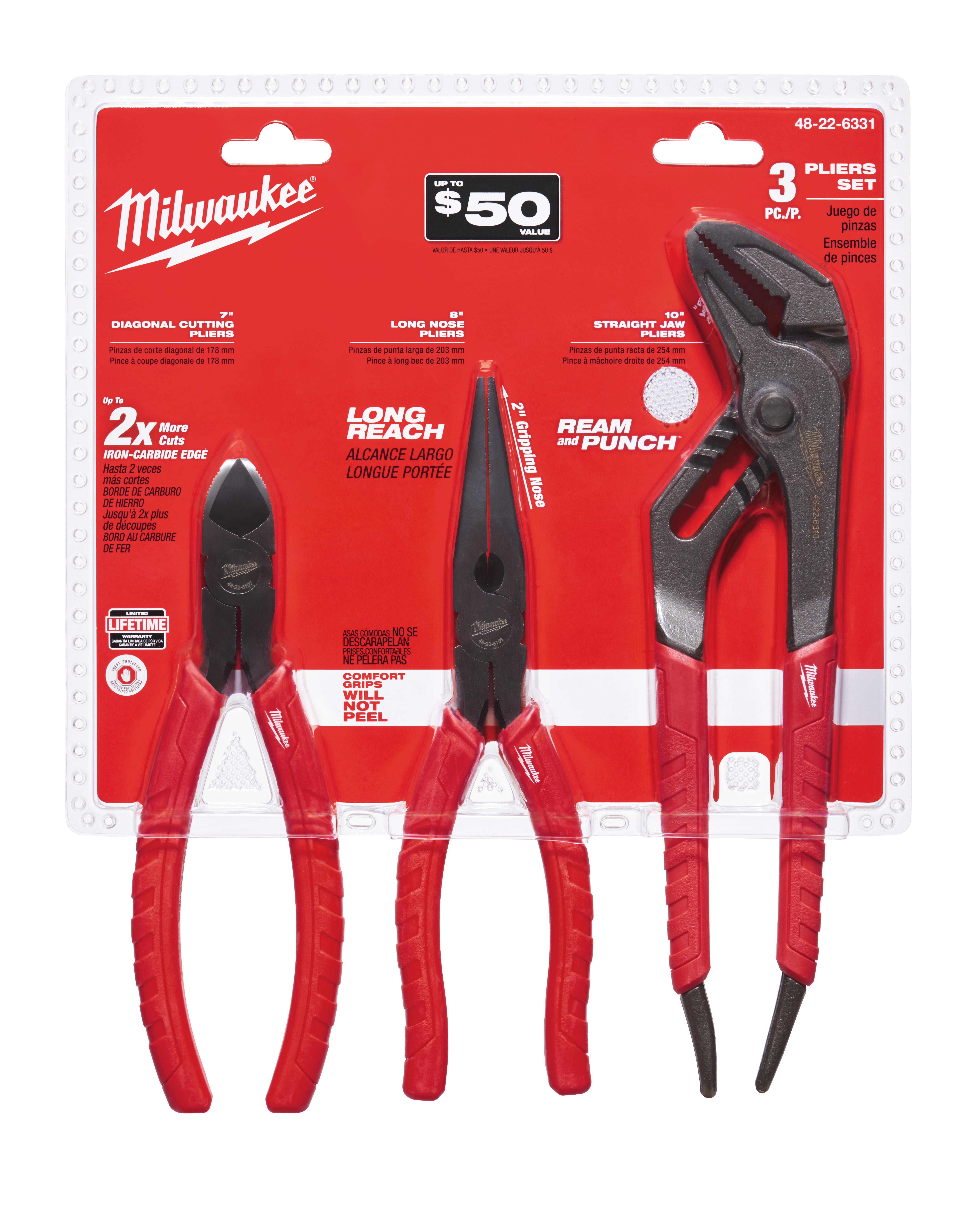 Milwaukee® 48-22-6331 Pliers Sets