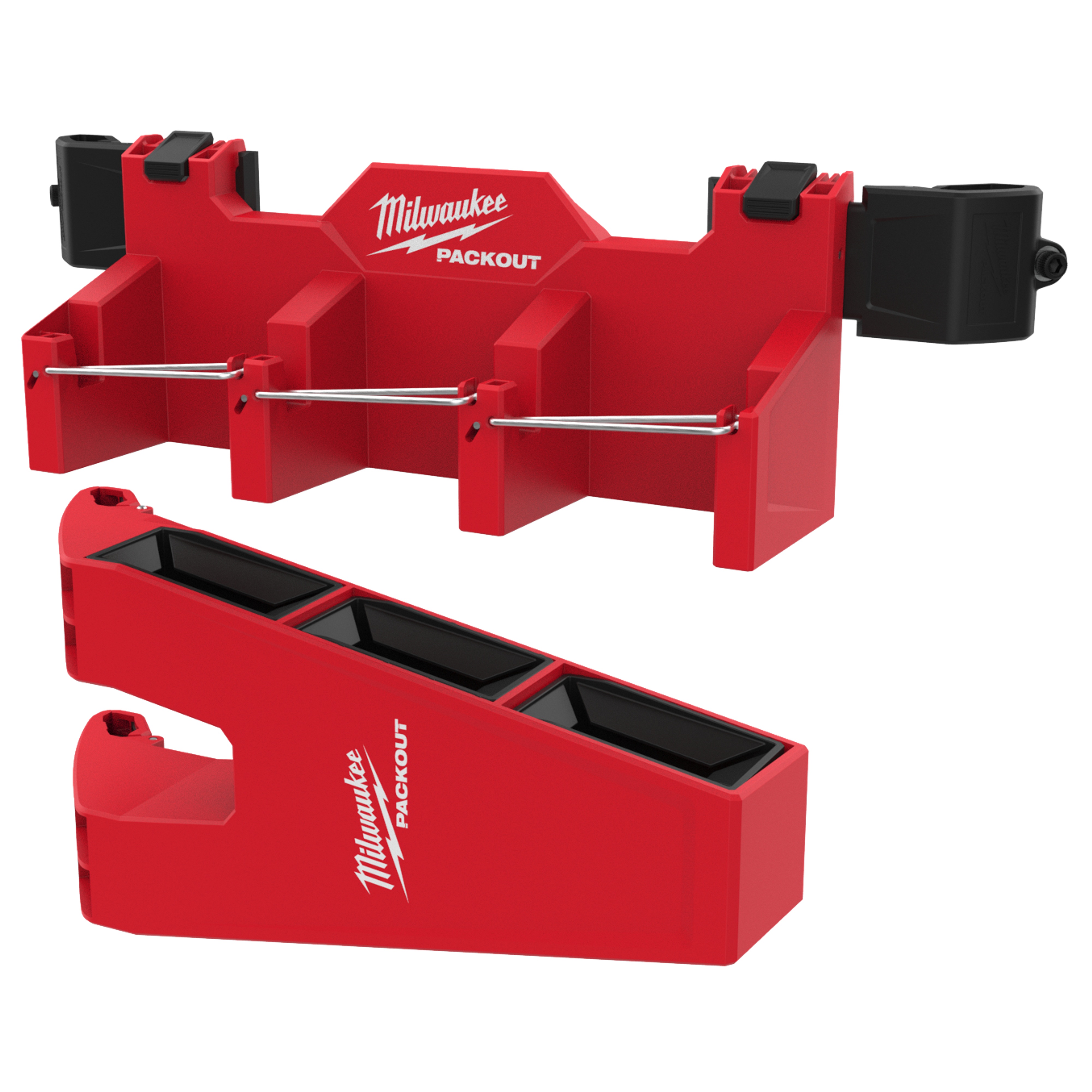 Milwaukee® 48-22-8607 PACKOUT™ Long Tool Holder Attachment, For Use With PACKOUT™ Tool Box, ABS
