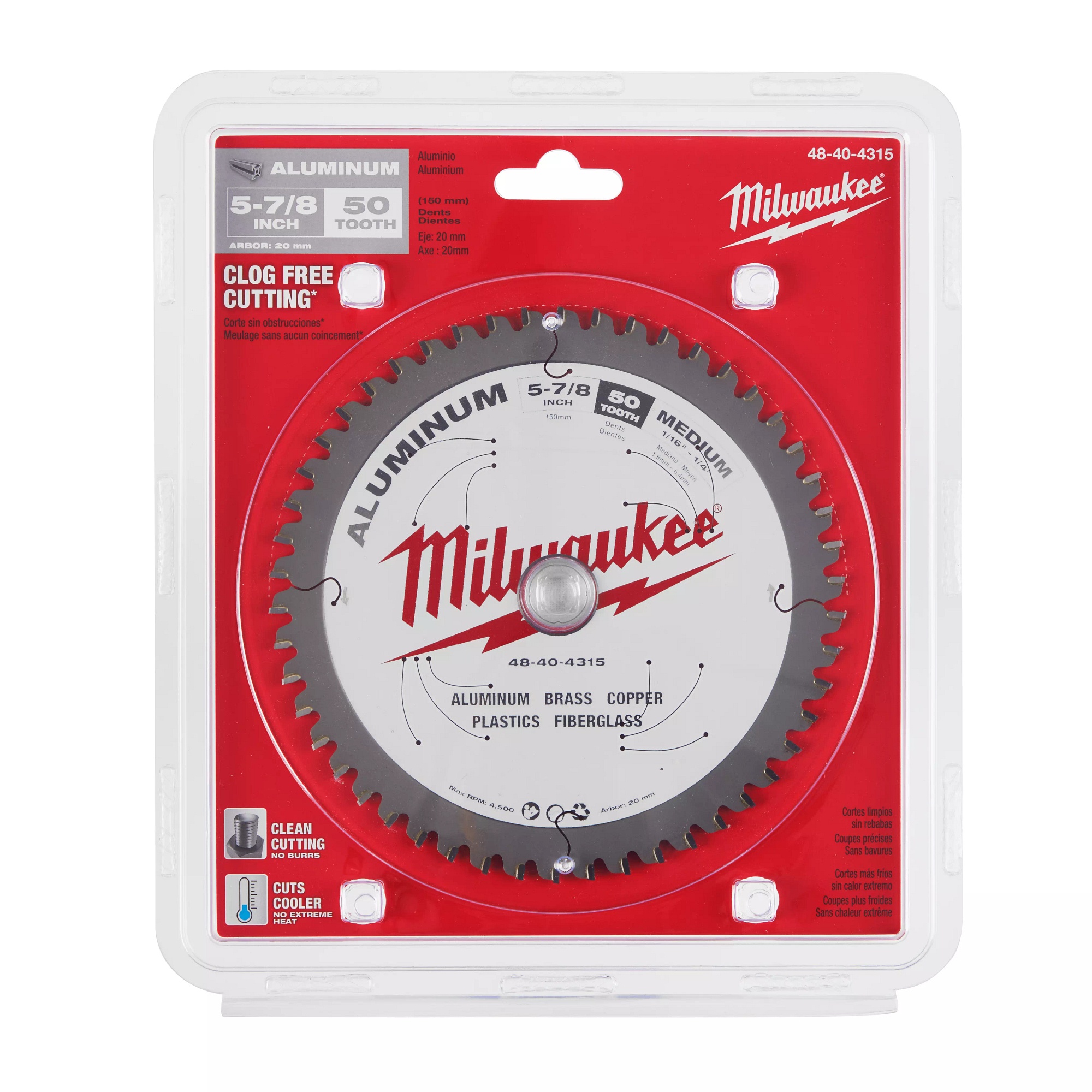 Milwaukee® 48-40-4315 Circular Saw Blades