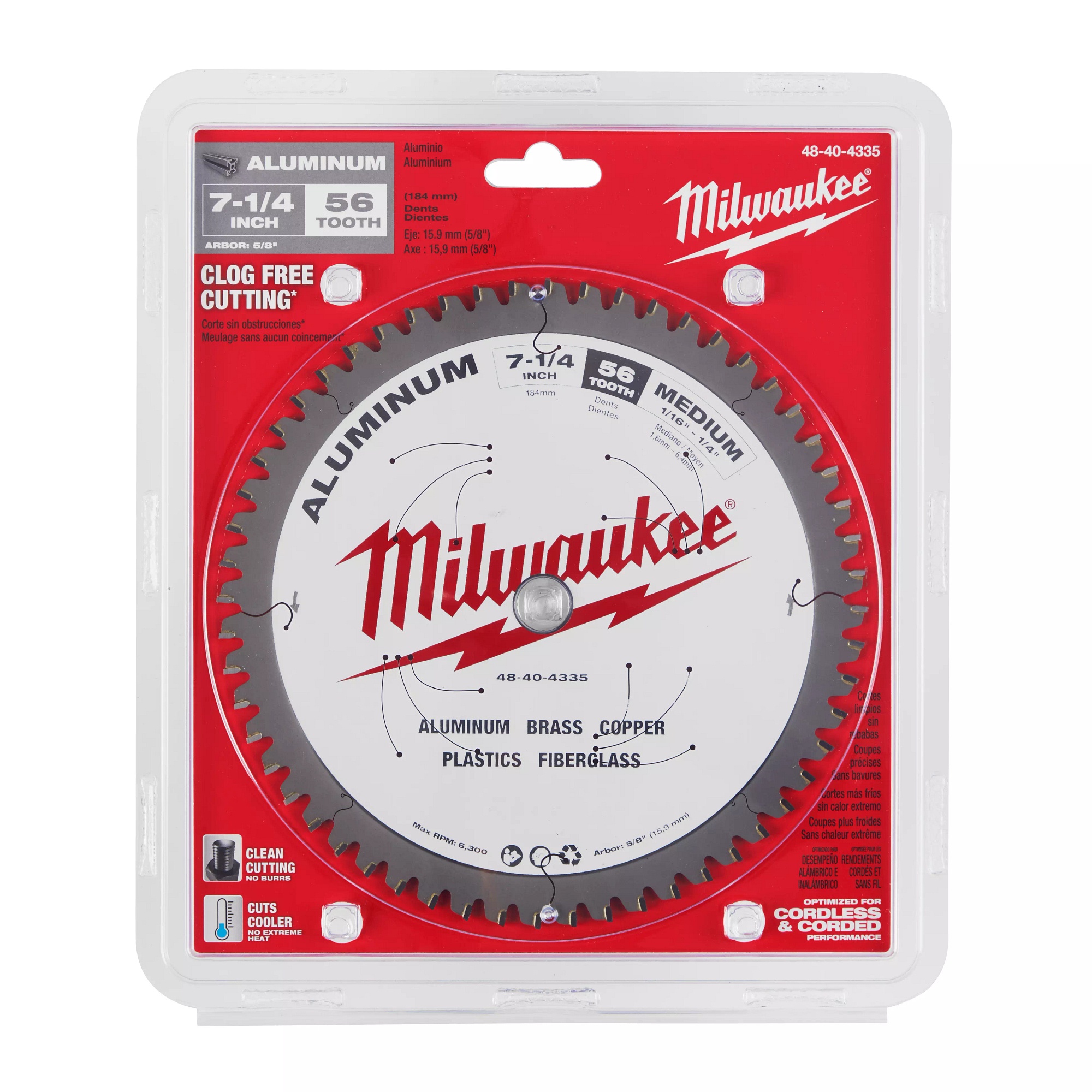 Milwaukee® 48-40-4335 Circular Saw Blades