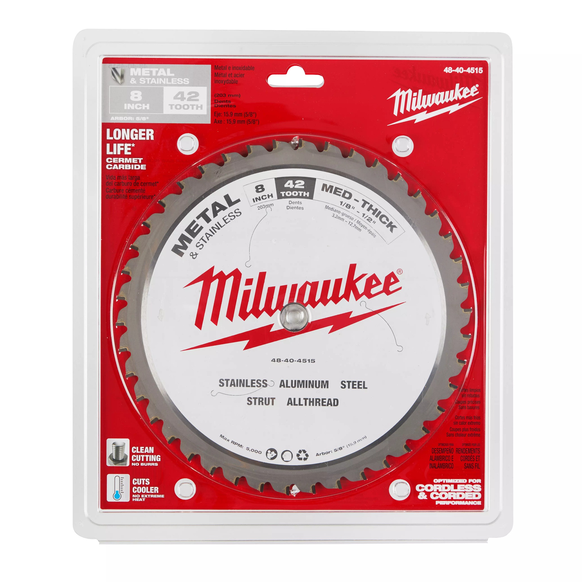 Milwaukee® 48-40-4515 Circular Saw Blades
