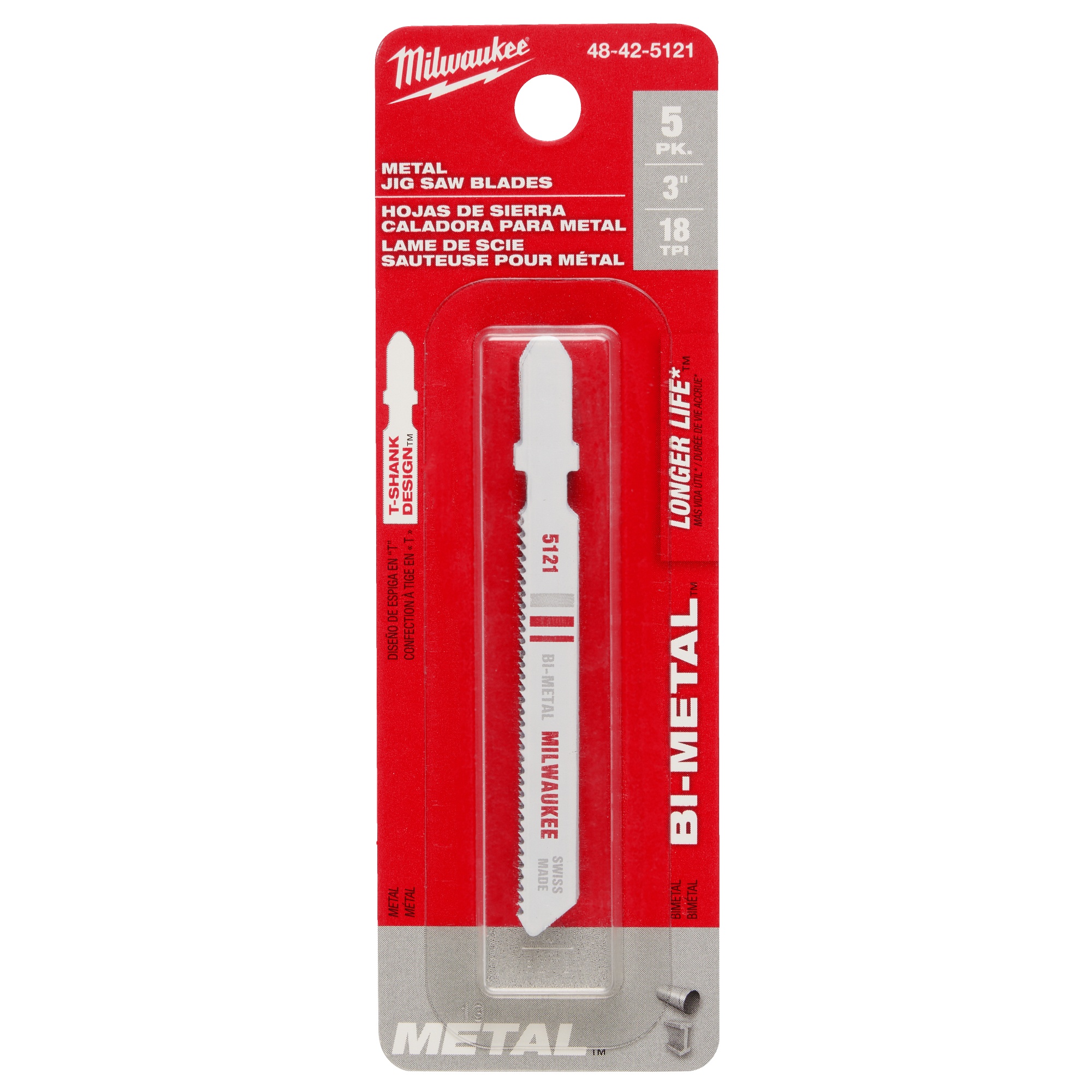Milwaukee® 48-42-5121 Jig Saw Blades