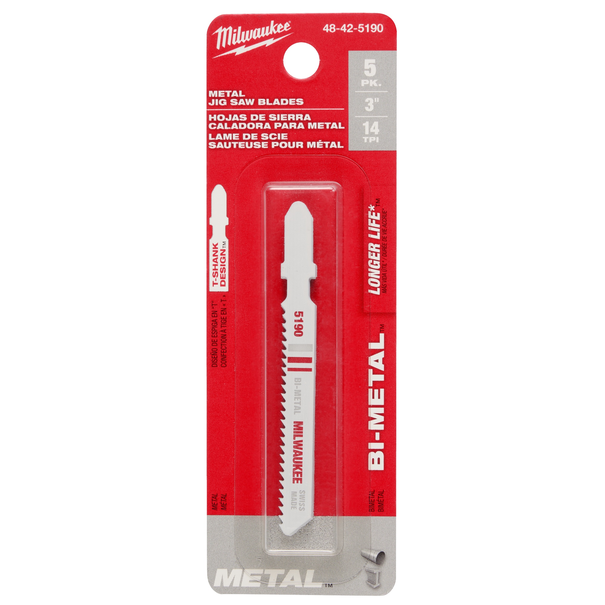 Milwaukee® 48-42-5190 Jig Saw Blades