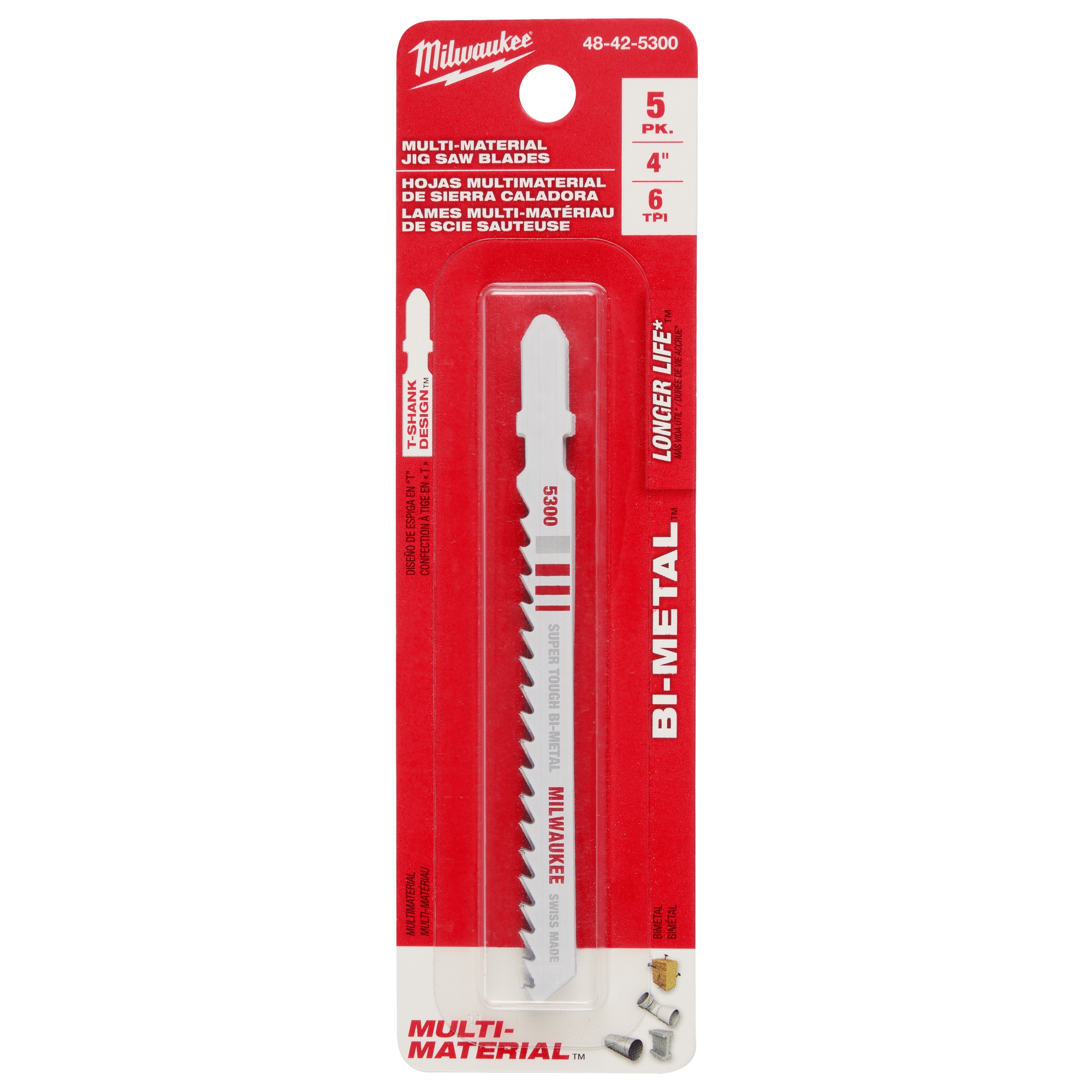 Milwaukee® 48-42-5300 Jig Saw Blades
