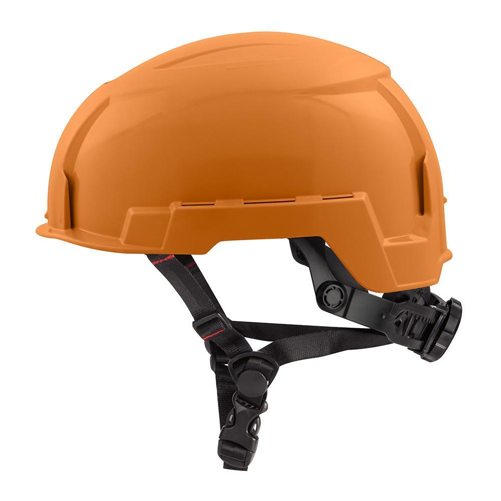 Milwaukee® 48-73-1313 Adjustable Safety Helmet, LEXAN™ Polycarbonate, Padded Suspension, ANSI Electrical Class Rating: Class E, ANSI Impact Rating: Type II, Swing Wheel Ratchet Adjustment
