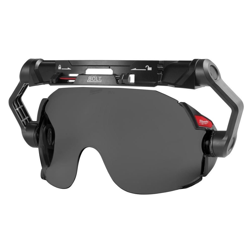 Milwaukee® 48-73-1415 Eye Visor, Polycarbonate, 5 in H x 10 in W, For Use With Place of Safety Glasses