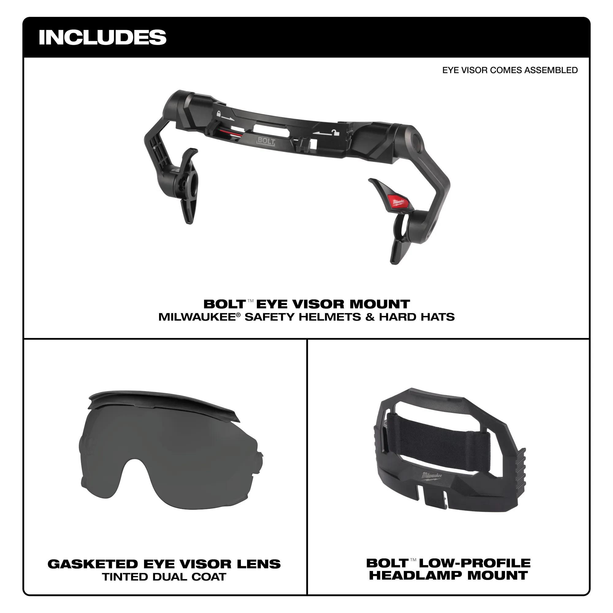 Milwaukee® 48-73-1455 Face Shield Replacement Visors