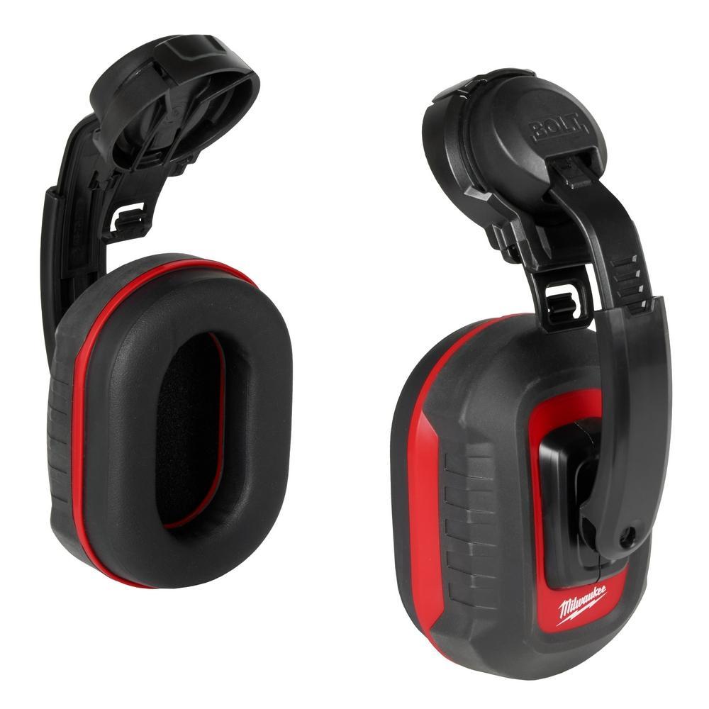 Milwaukee® 48-73-3250 BOLT Earmuff, 24 dB Noise Reduction, Black