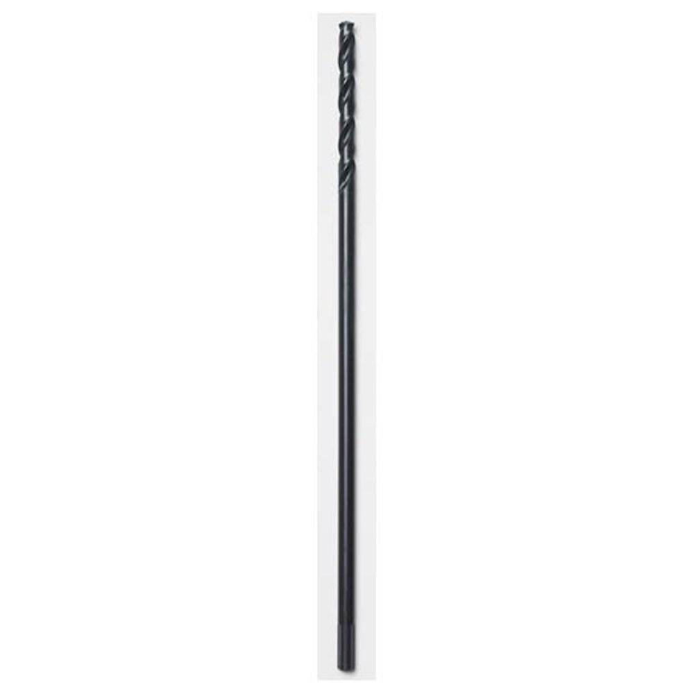 Milwaukee® Thunderbolt® 48-89-2772 Aircraft Length Drill Bit, 1/4 in Drill - Fraction, 0.25 in Drill - Decimal Inch, 135 deg Point, HSS