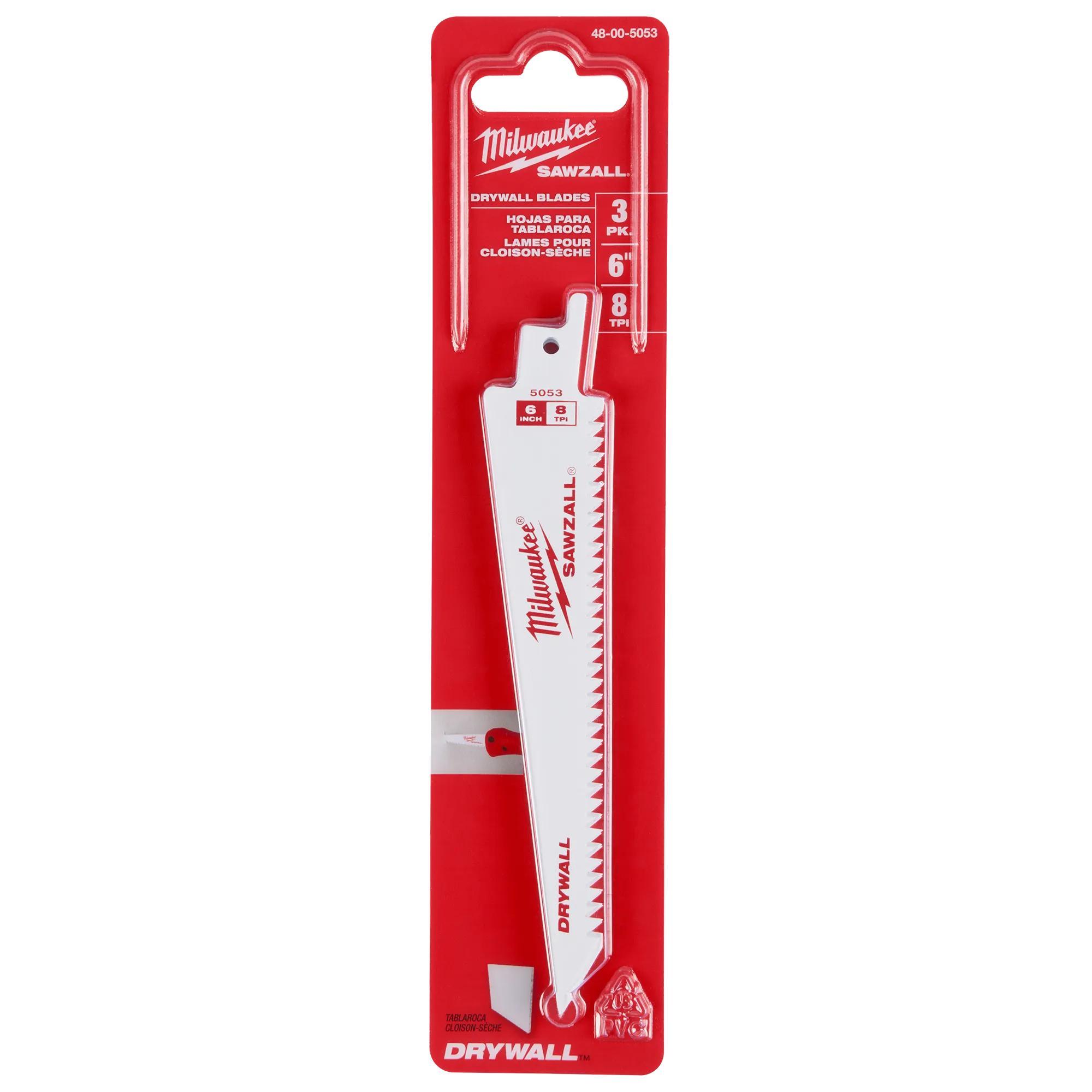 Milwaukee® 48-00-5053 Reciprocating Saw Blades