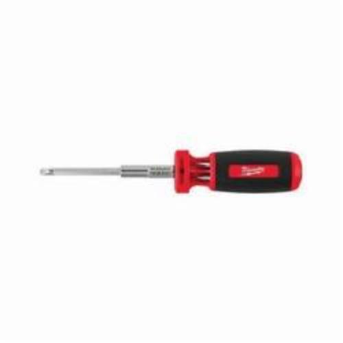 Milwaukee® 48-22-2101 10-in-1 Multi-Bit Screwdriver, 8 Pieces, Ergonomic Grip Handle, Steel