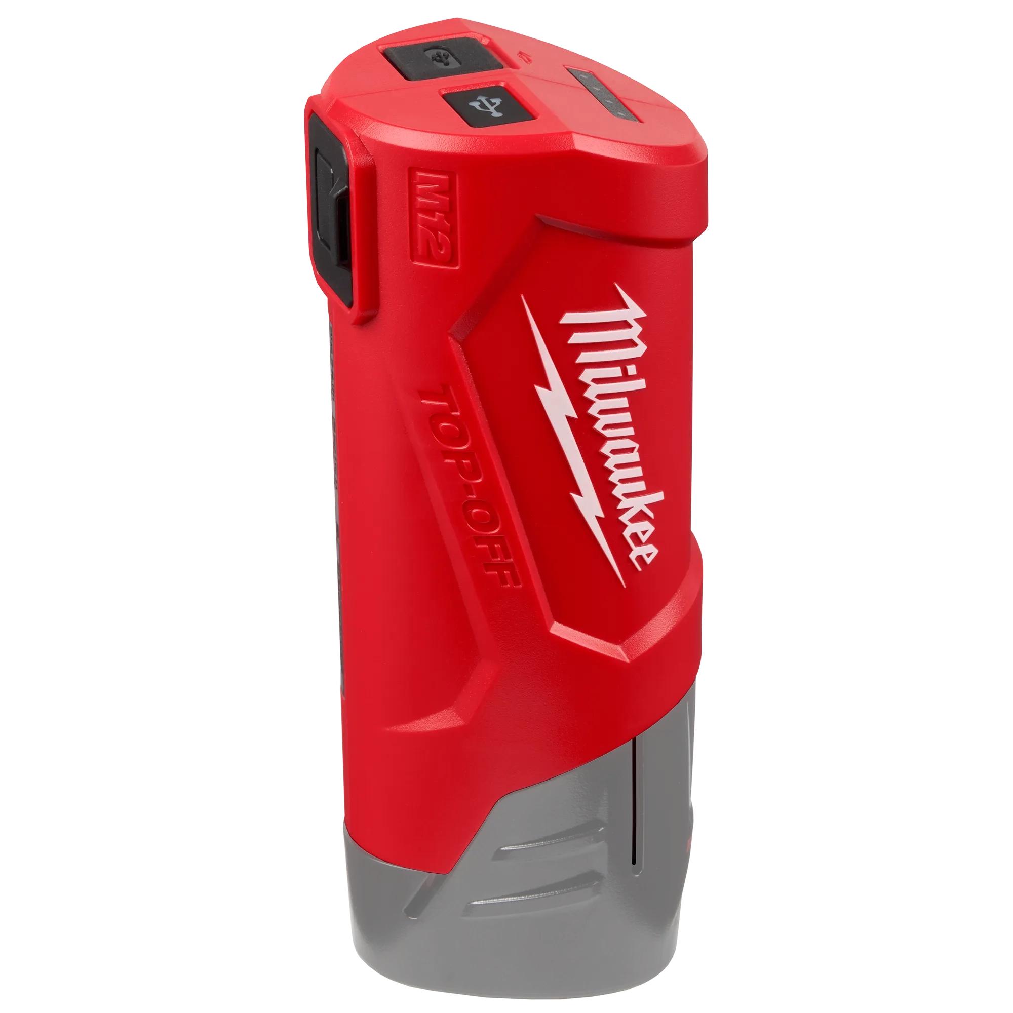 Milwaukee® 48-59-1211 M12™ Power Supply and Charger, For Use With M12™ Heated Gear, Li-Ion Battery