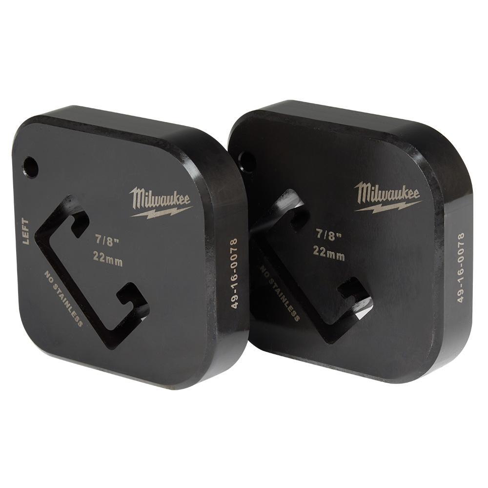 Milwaukee® 49-16-0078 Single Strut Shearing Die, 1-5/8 in L x 7/8 in THK, Steel, Import