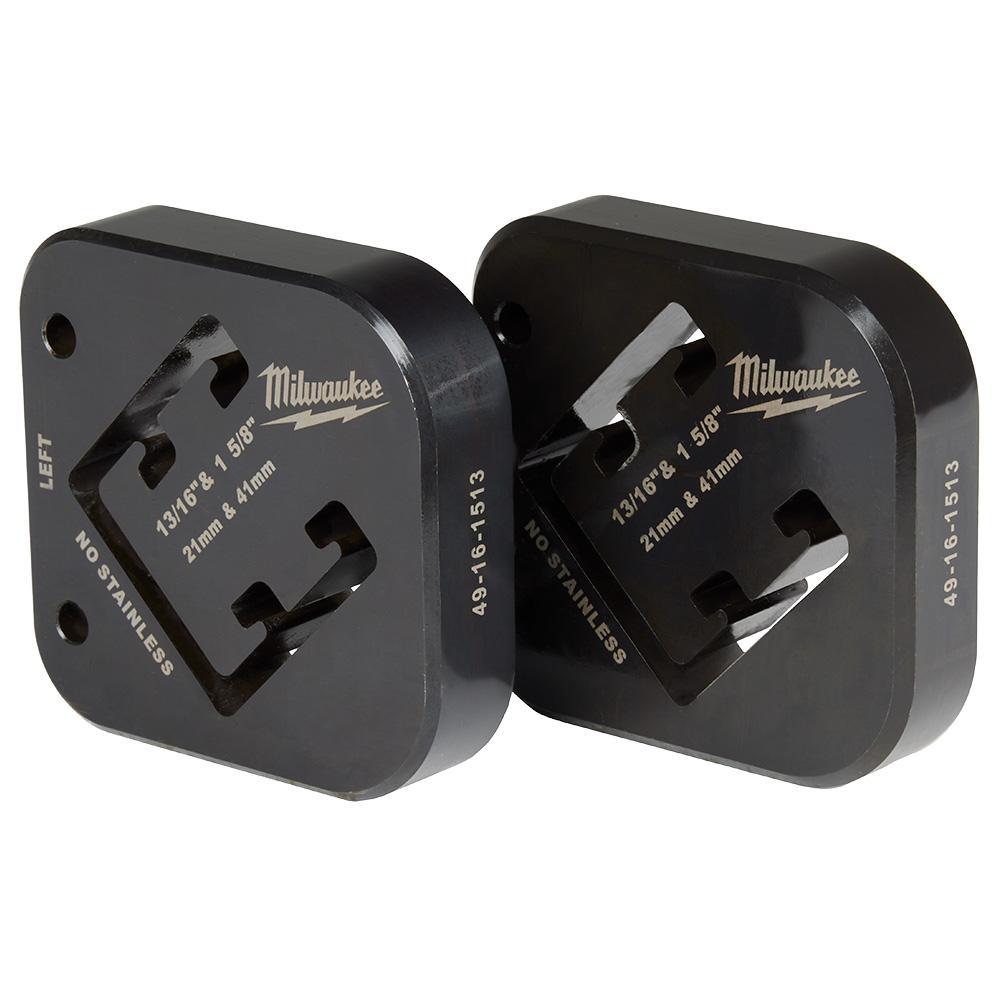 Milwaukee® 49-16-1513 Combination Strut Shearing Die, 1-5/8 in L x 13/16 in THK, Steel, Import