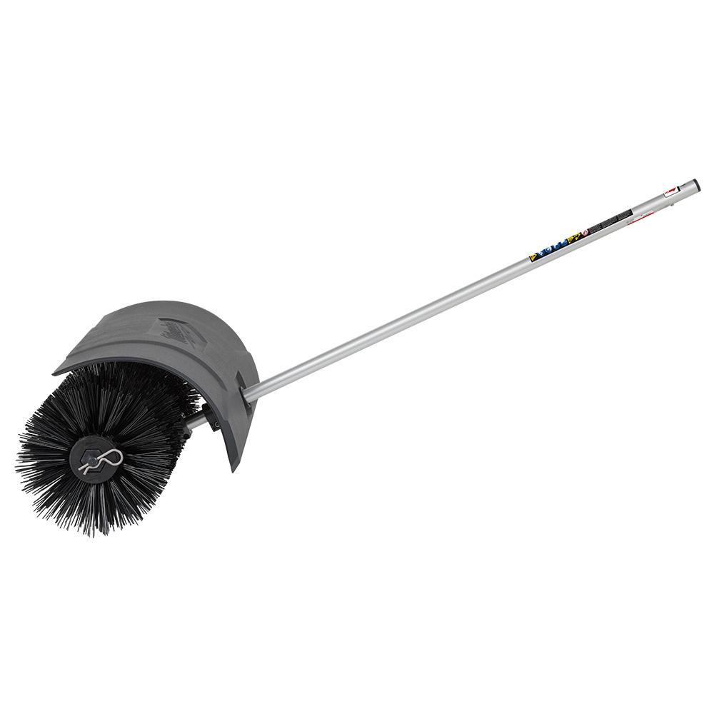 Milwaukee® 49-16-2741 49-16 Brush Attachment, For Use With M18 FUEL™ Power Head w/ QUIK-LOK™, Aluminum, Steel, Polycarbonite, Black