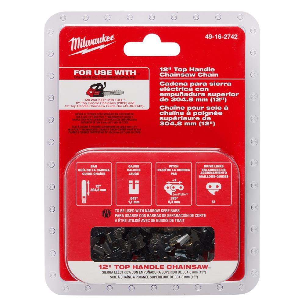 Milwaukee® 49-16-2742 Chain Saw Chains & Bars