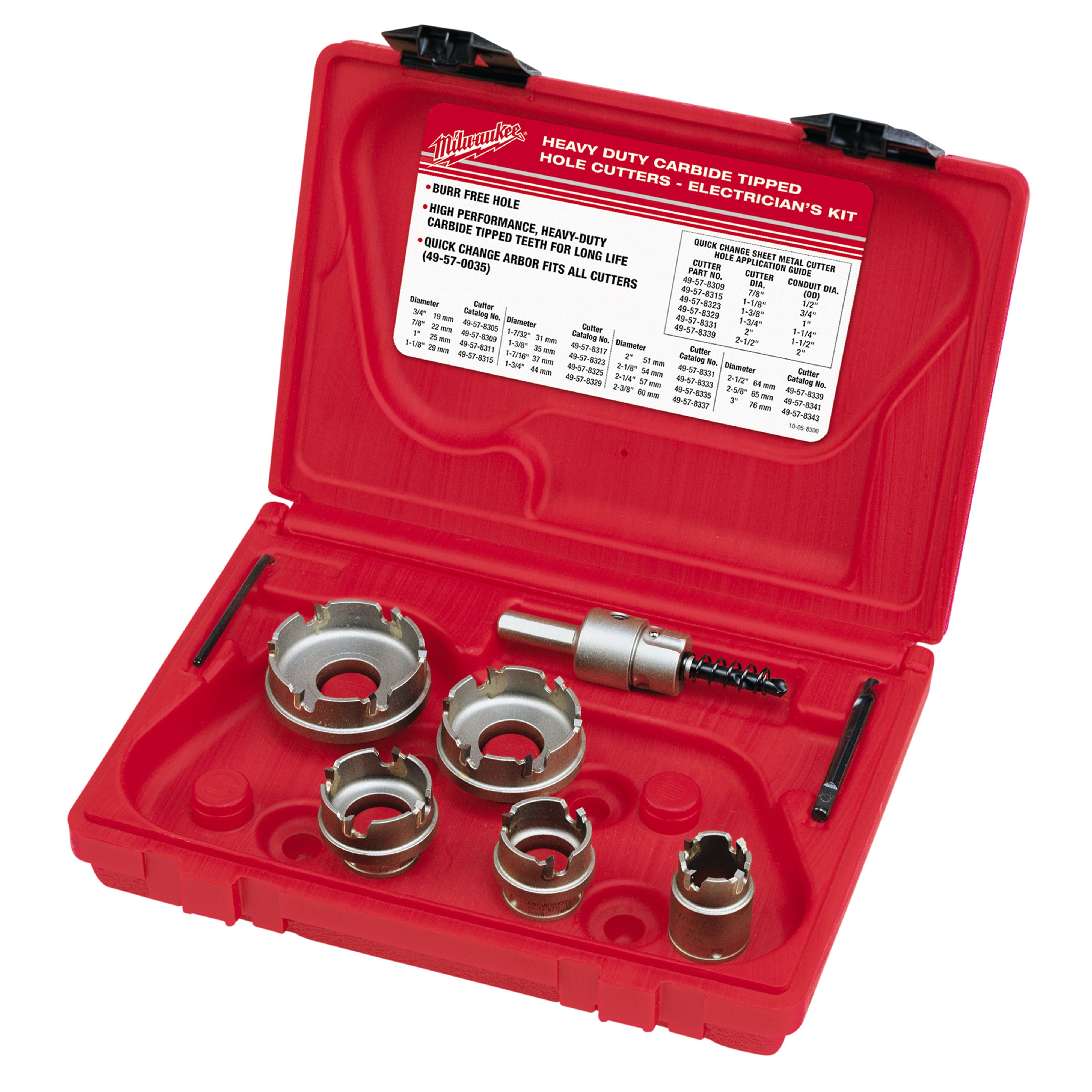 Milwaukee® 49-22-8310 Hole Saw Kits