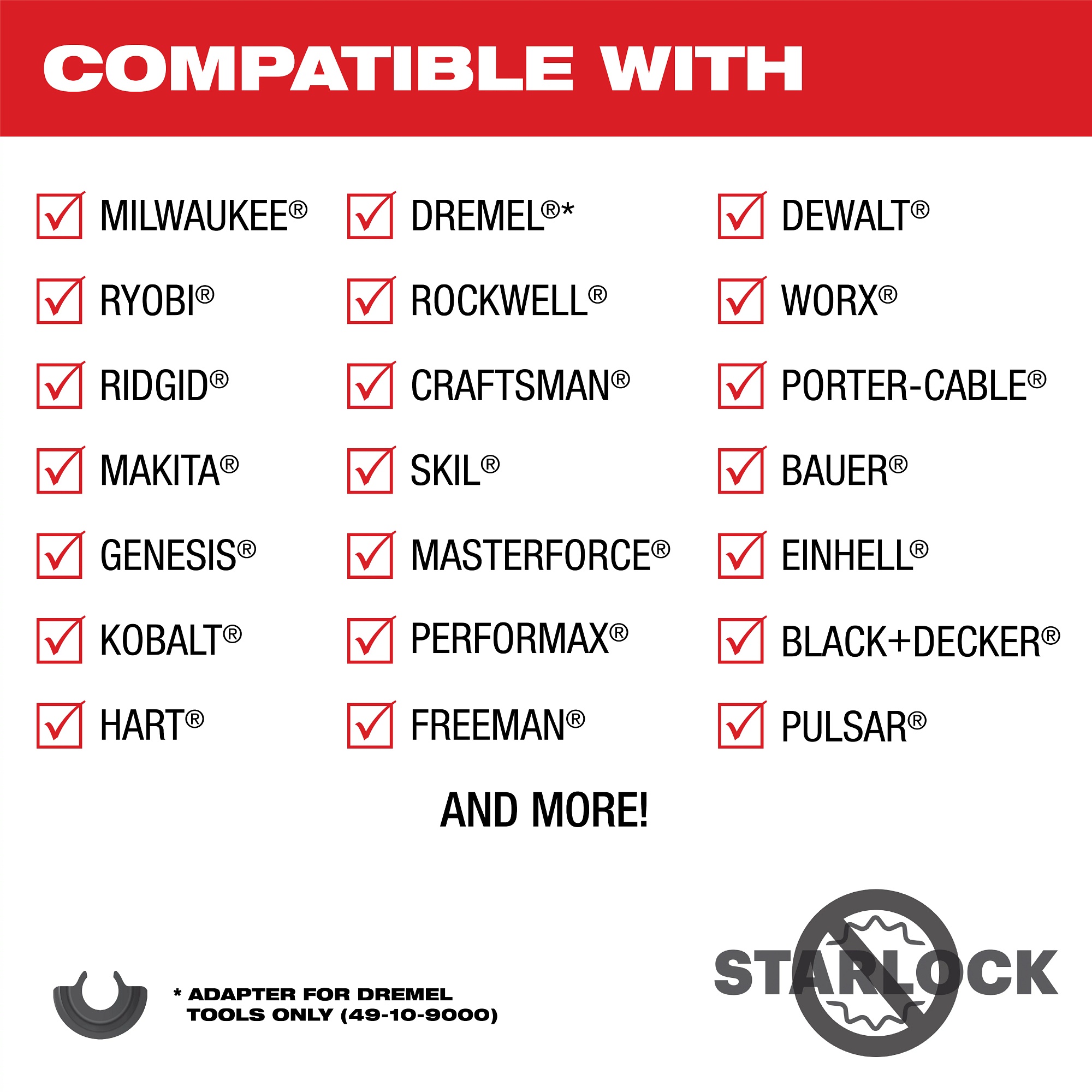 Milwaukee® 49-25-1153 Oscillating Tool Accessories