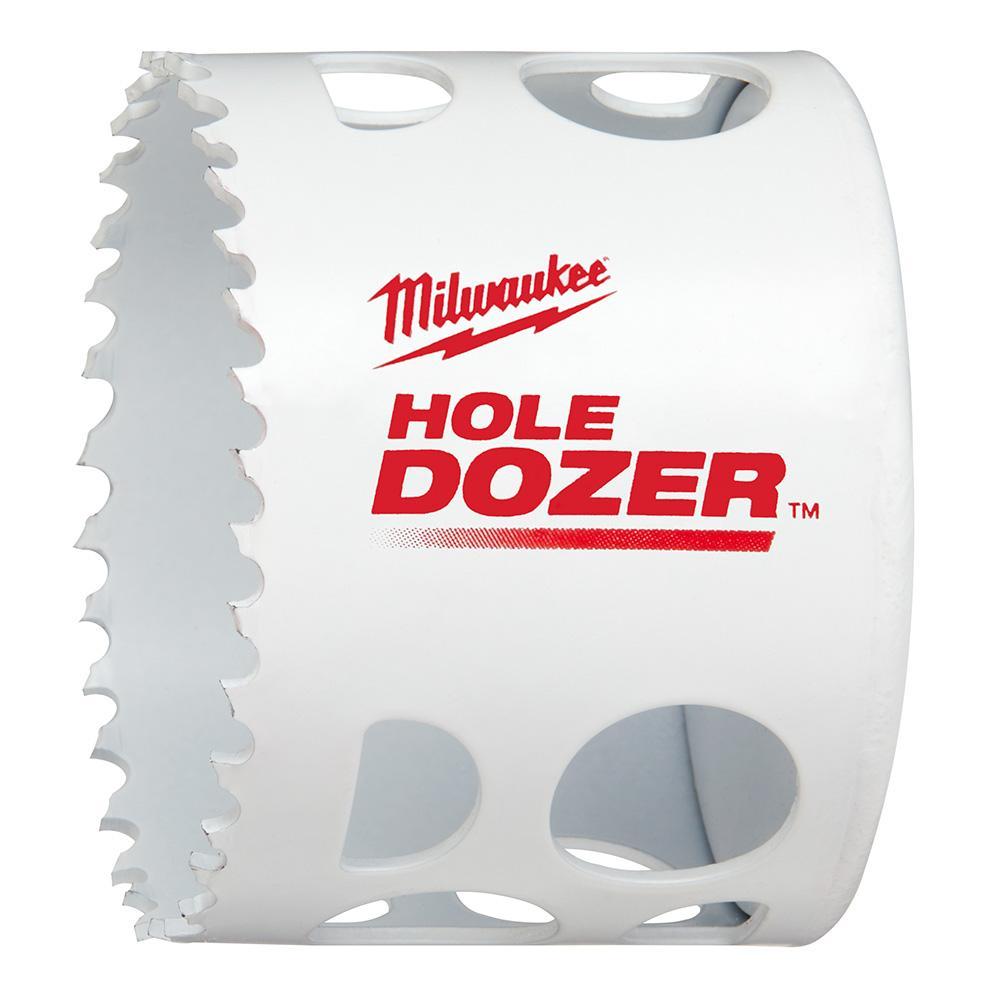 Milwaukee® HOLE DOZER™ Ice Hardened™ 49-56-0142 Hole Saw, 2-3/8 in Dia, 1-5/8 in D Cutting, Bi-Metal/8% Cobalt Cutting Edge