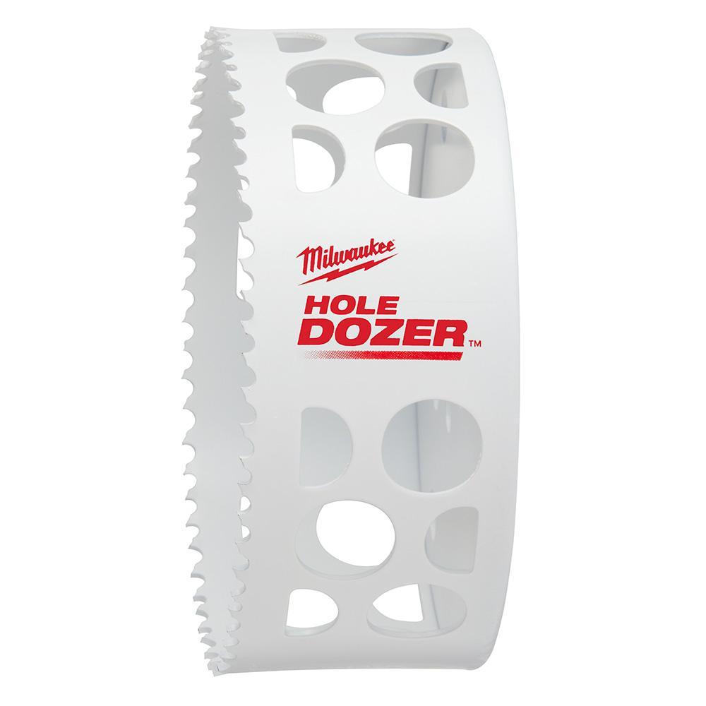 Milwaukee® HOLE DOZER™ Ice Hardened™ 49-56-0233 Hole Saw, 4-1/2 in Dia, 1-5/8 in D Cutting, Bi-Metal/8% Cobalt Cutting Edge