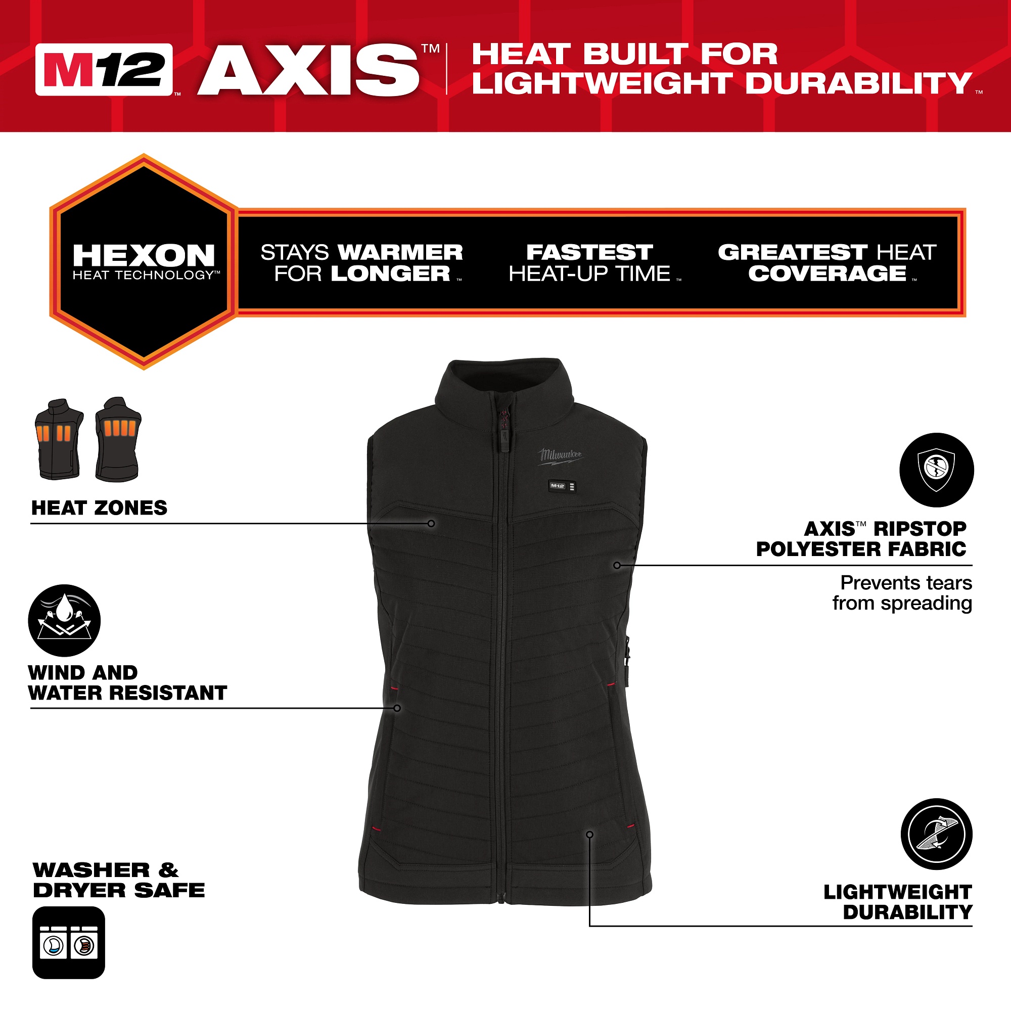 Milwaukee® F300B-21S Cold Protection Jackets & Coats