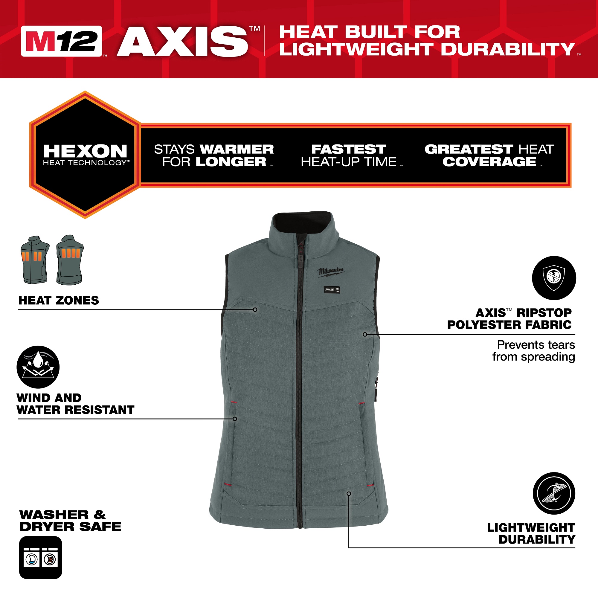 Milwaukee® F300E-21XS Cold Protection Jackets & Coats