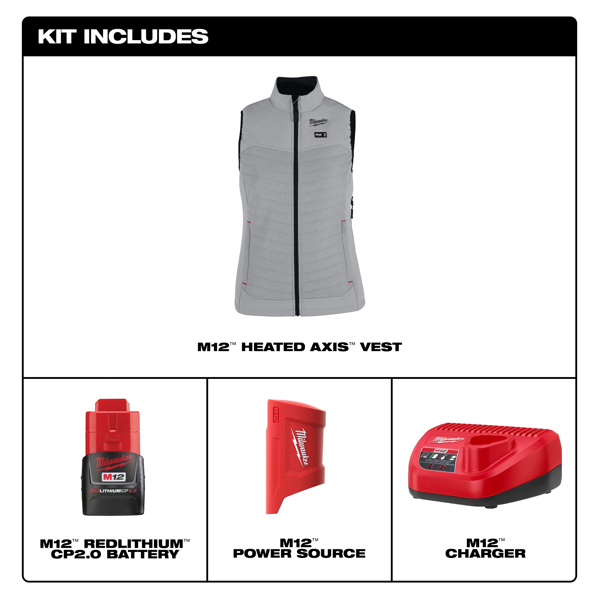 Milwaukee® F300G-21XL Cold Protection Jackets & Coats