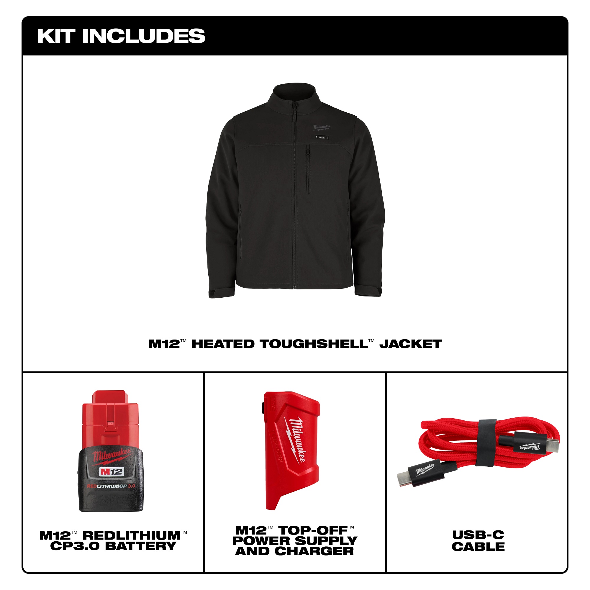 Milwaukee® M100B-21S Cold Protection Jackets & Coats