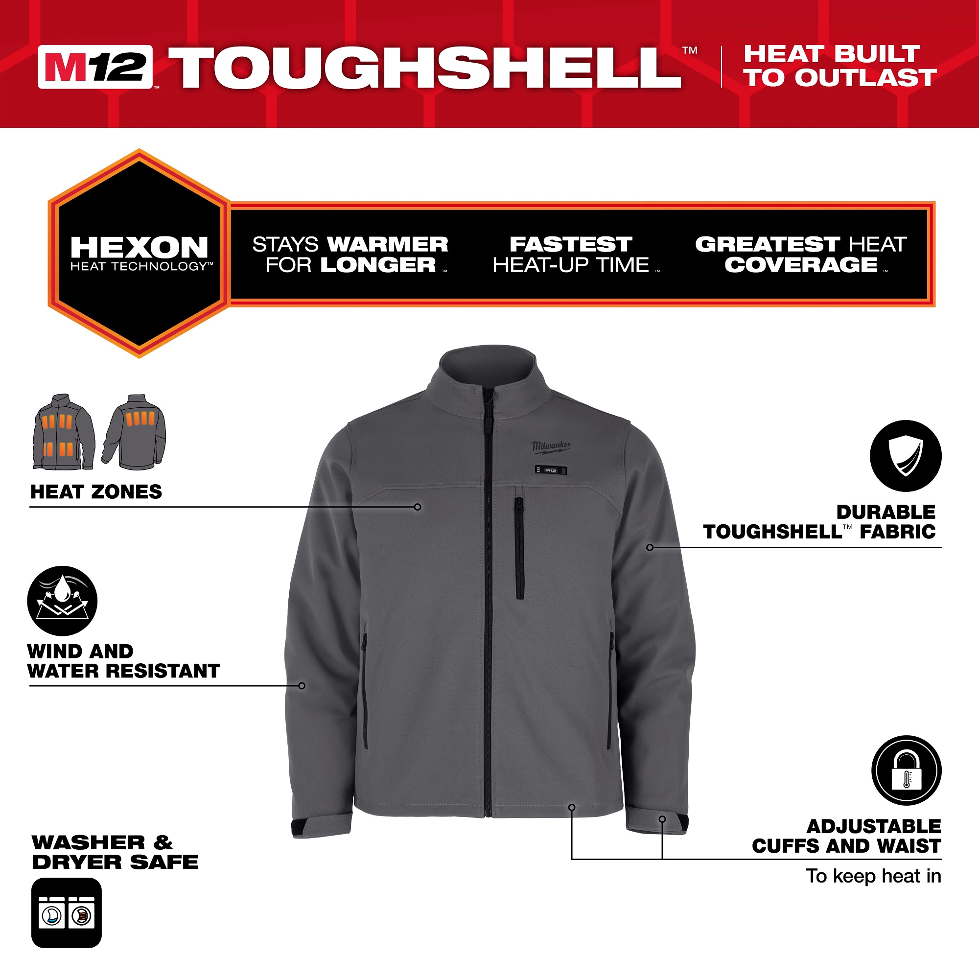 Milwaukee® M100G-203X Cold Protection Jackets & Coats