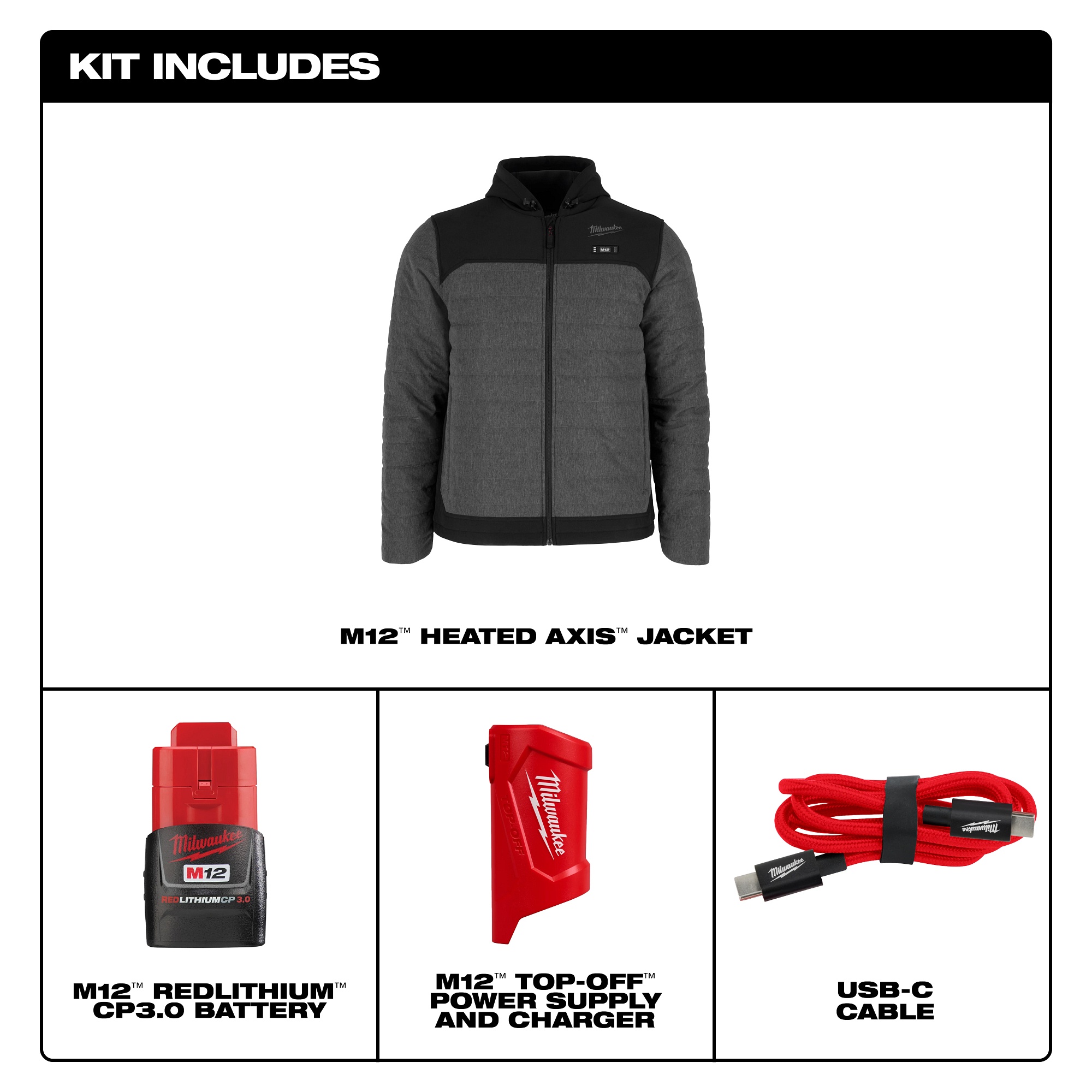 Milwaukee® M102G-213X Cold Protection Jackets & Coats