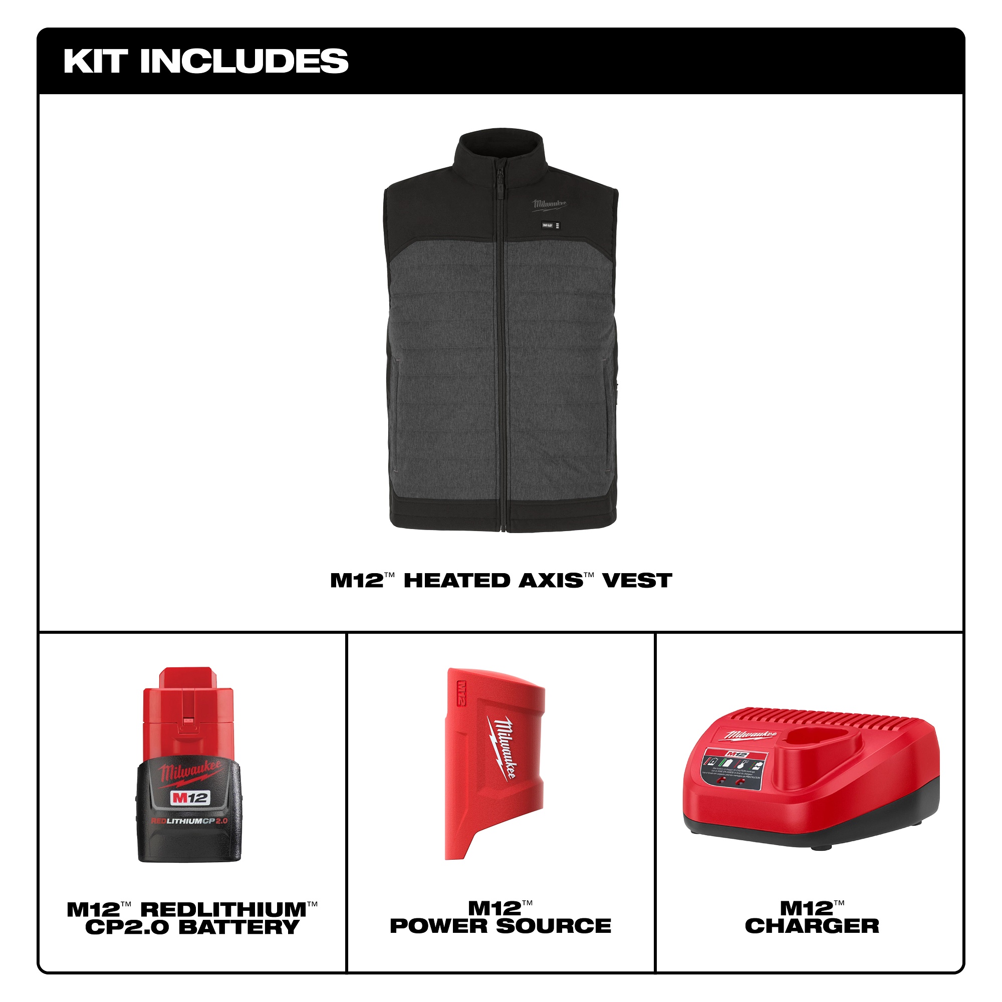 Milwaukee® M300G-21M Cold Protection Jackets & Coats