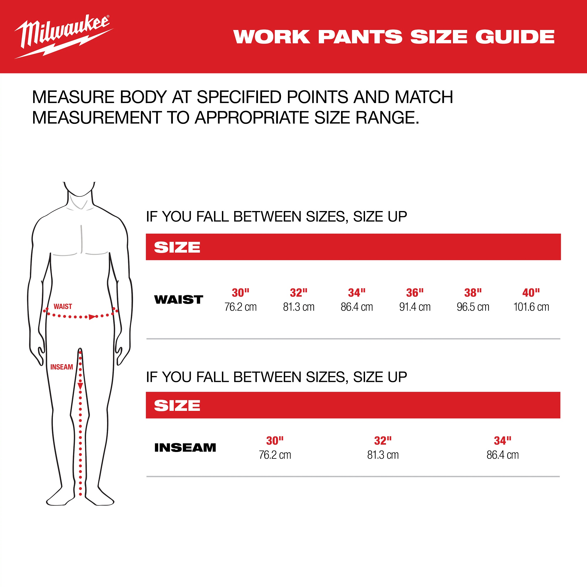 Milwaukee® M650K-3230 Pants, Shorts & Chaps