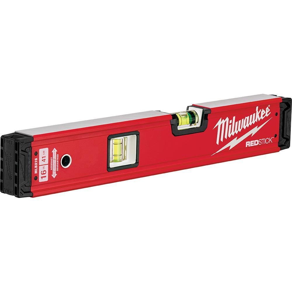 Milwaukee® MLBX16 Box, I-Beam & Torpedo Levels