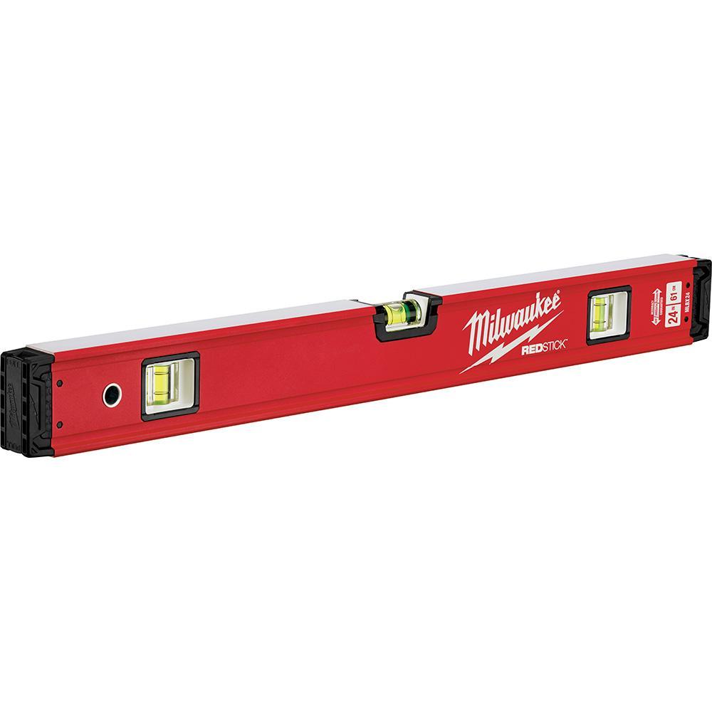 Milwaukee® MLBX24 Box, I-Beam & Torpedo Levels
