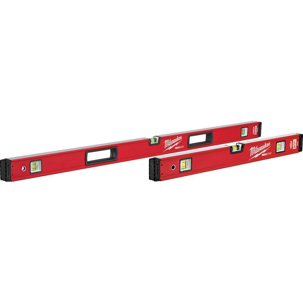 Milwaukee® MLBXS48 Box, I-Beam & Torpedo Levels