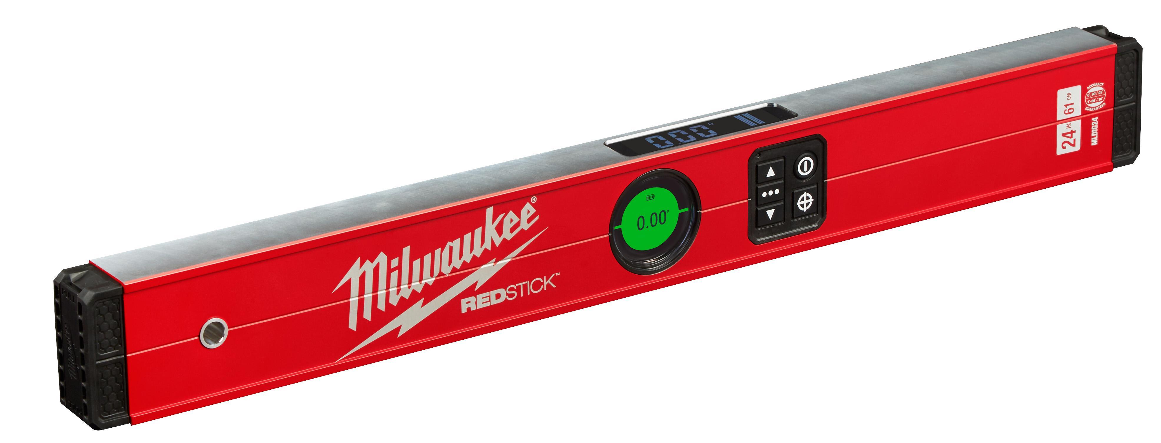 Milwaukee® MLDIG24 Box, I-Beam & Torpedo Levels