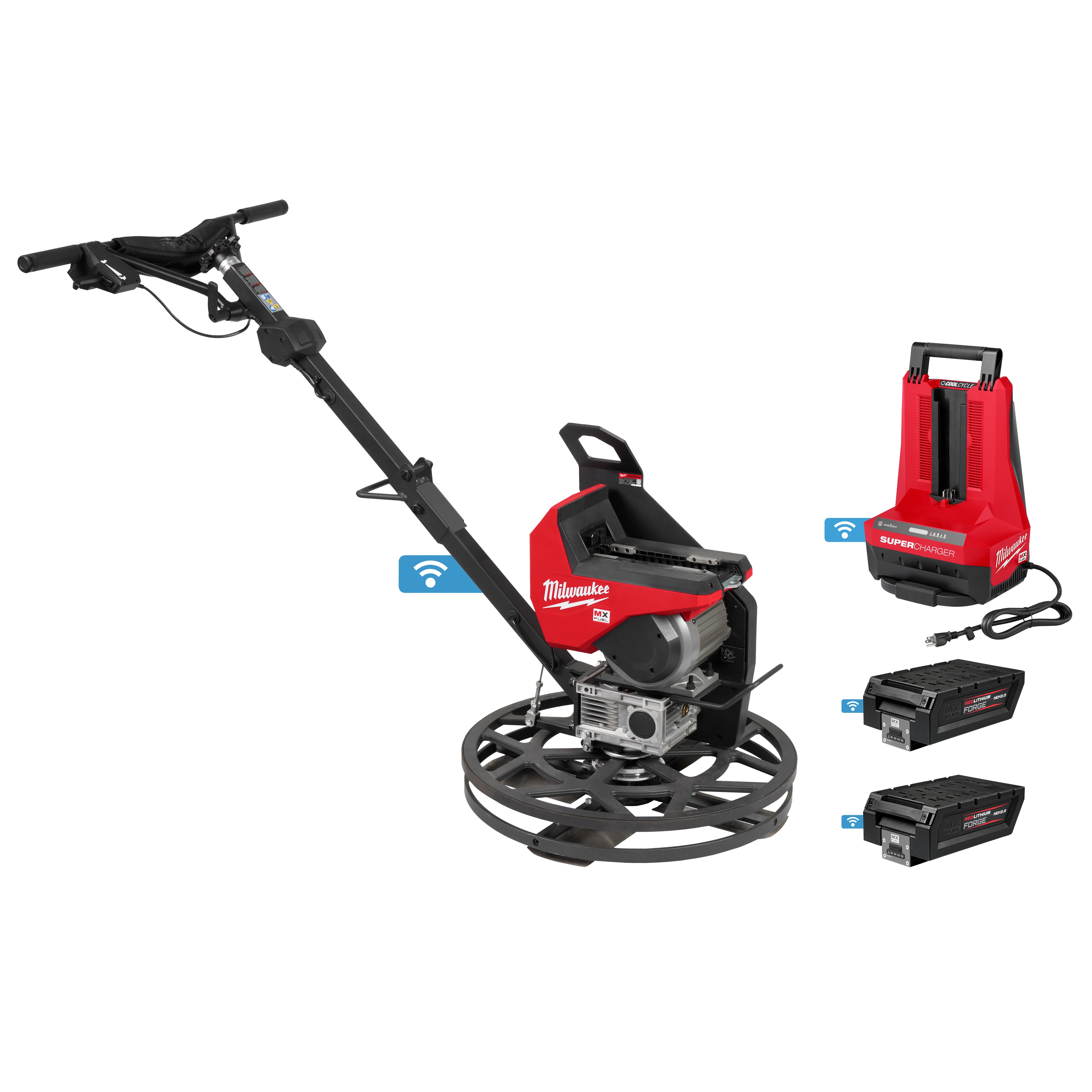 Milwaukee® MXF324-2HD Power Concrete Trowels