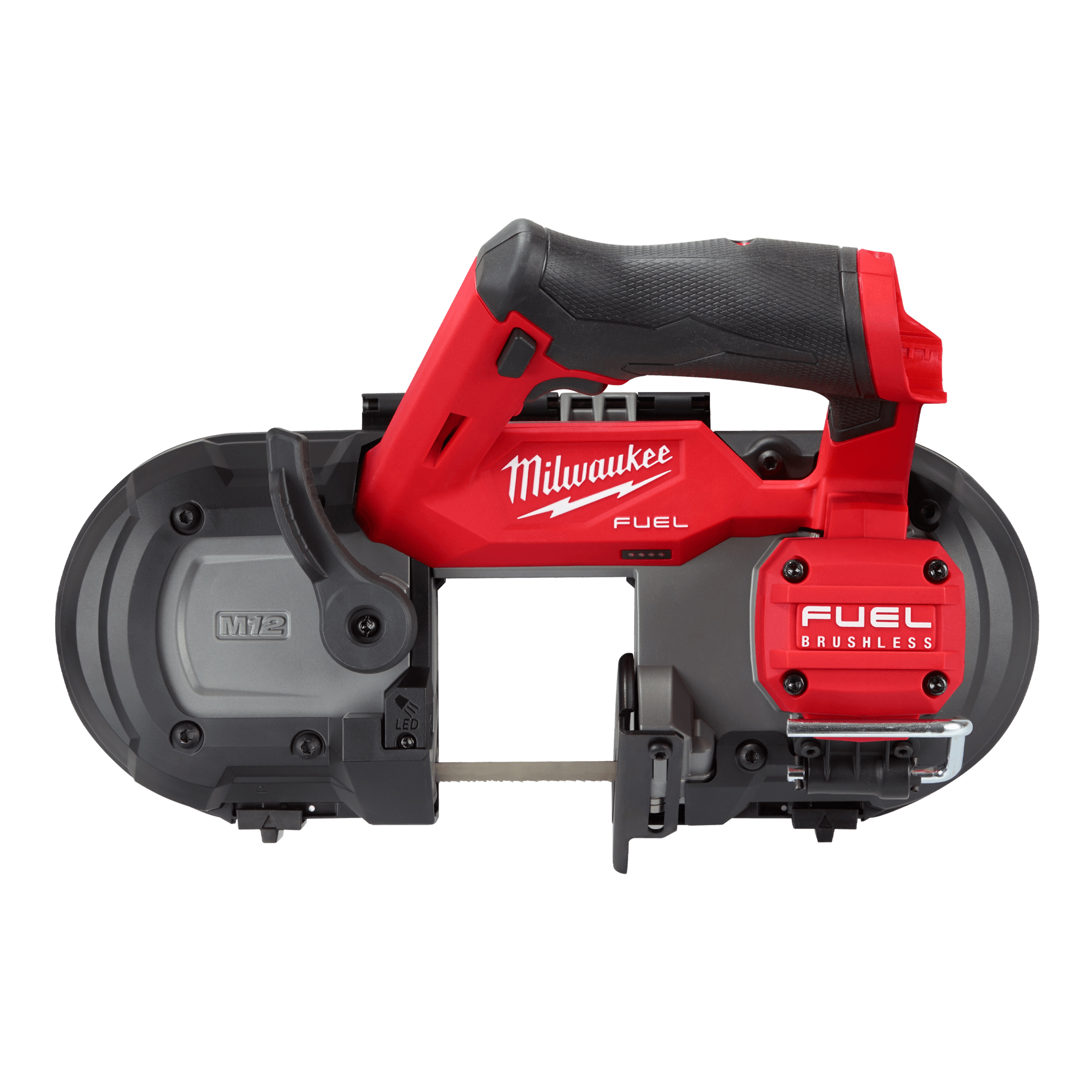 Milwaukee® 2529-20 M12 FUEL™ Compact Cordless Band Saw, 2-1/2 in Cutting, 30-9/16 in Blade, 12 V