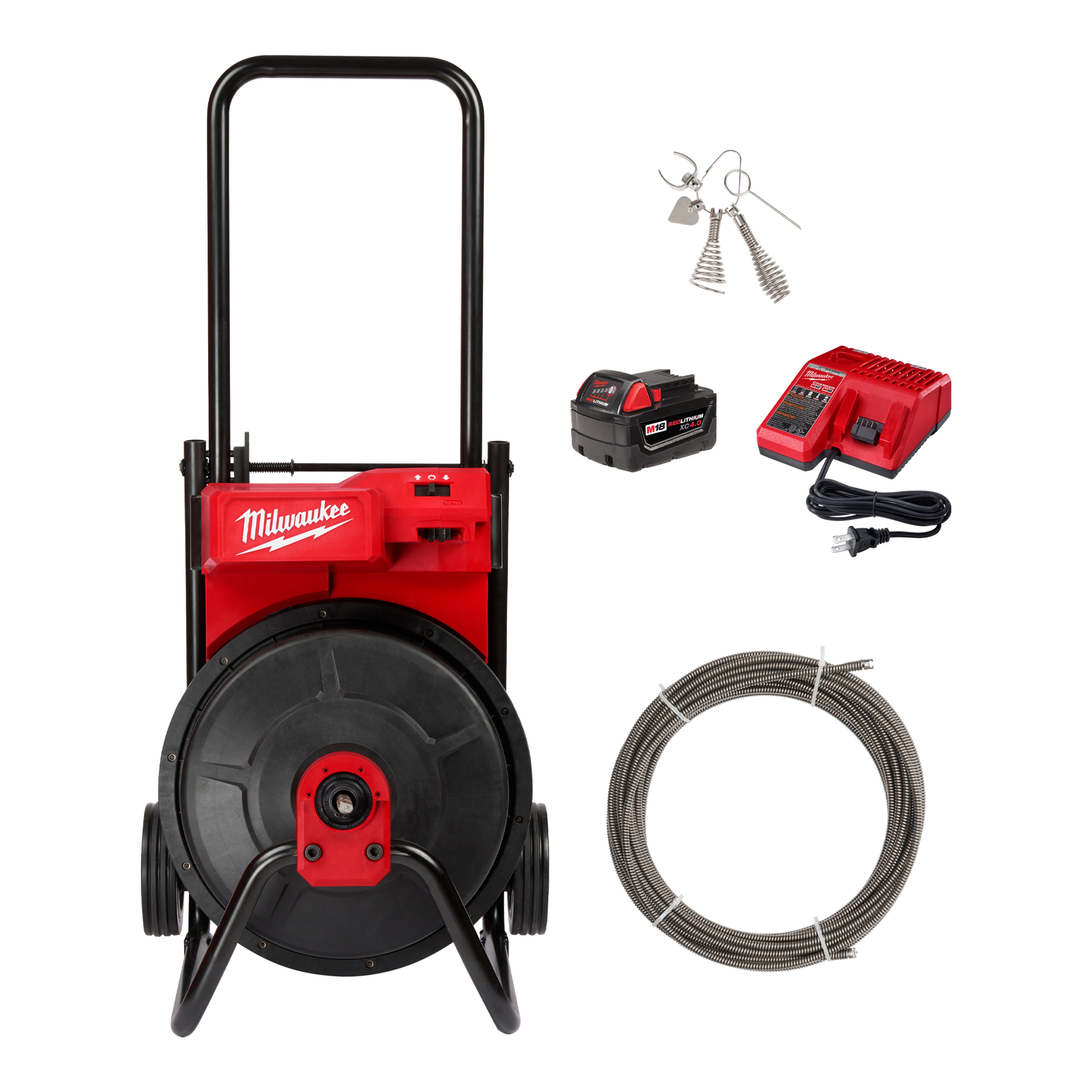 Milwaukee® 2817A-21 Electric Drum Drain Cleaning Machines