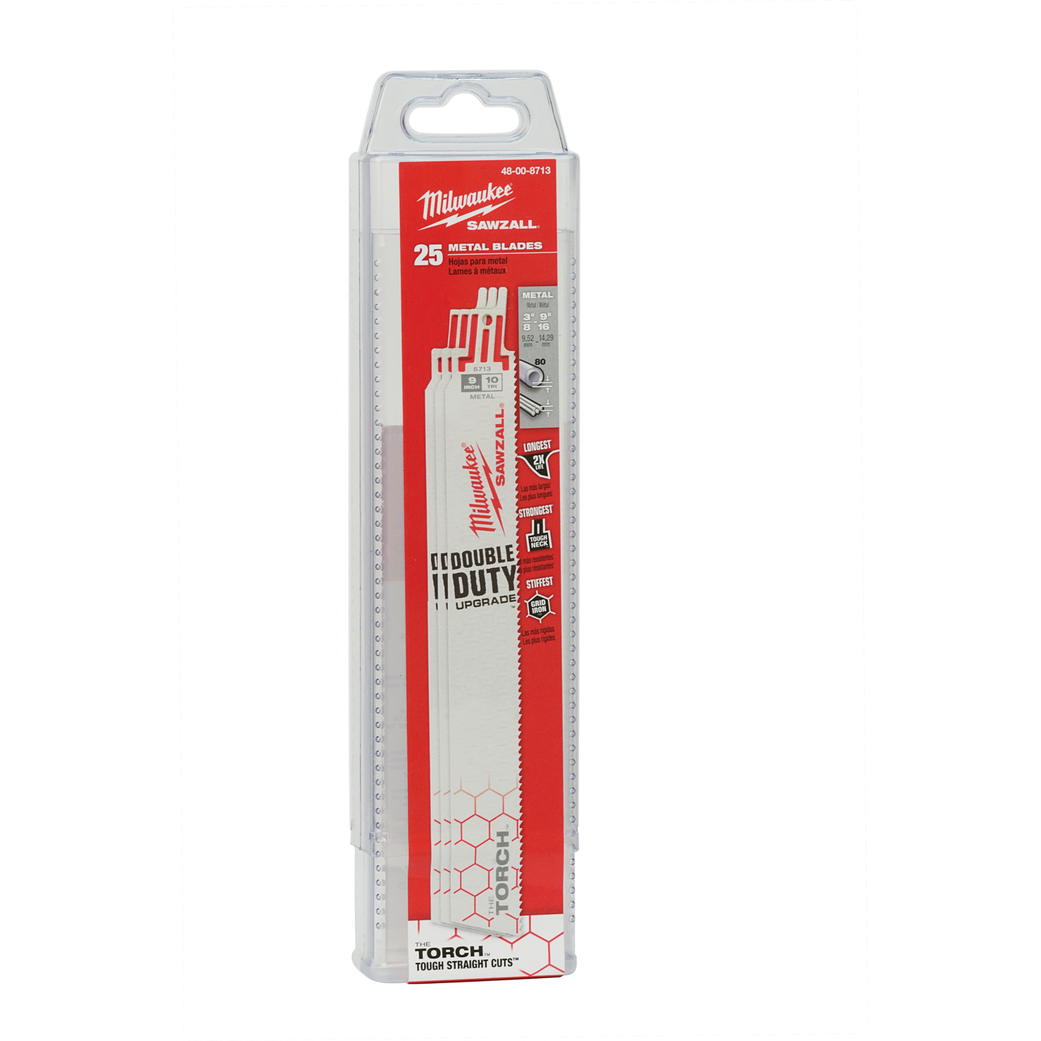 Milwaukee® 48-00-8713 Reciprocating Saw Blades