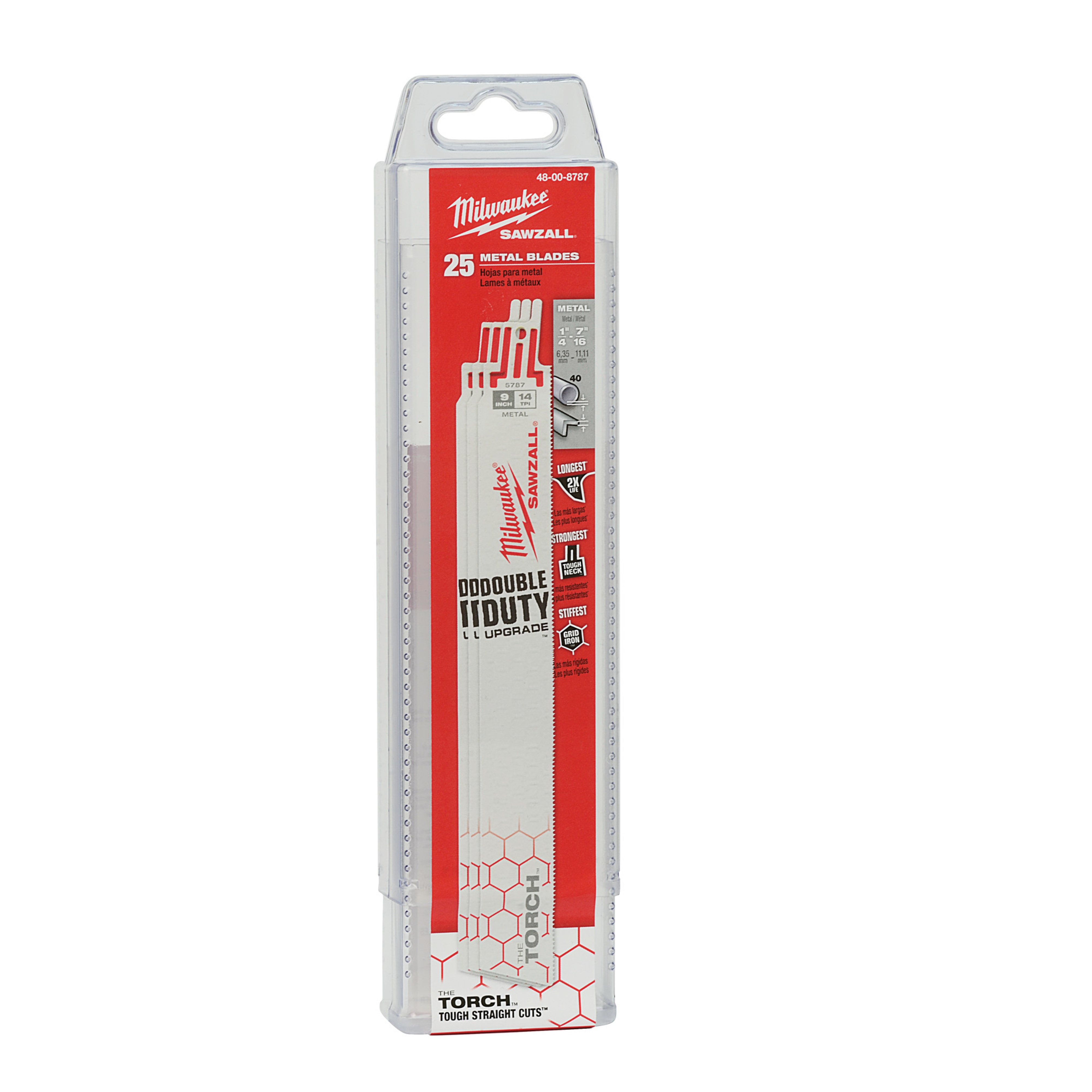 Milwaukee® 48-00-8787 Reciprocating Saw Blades