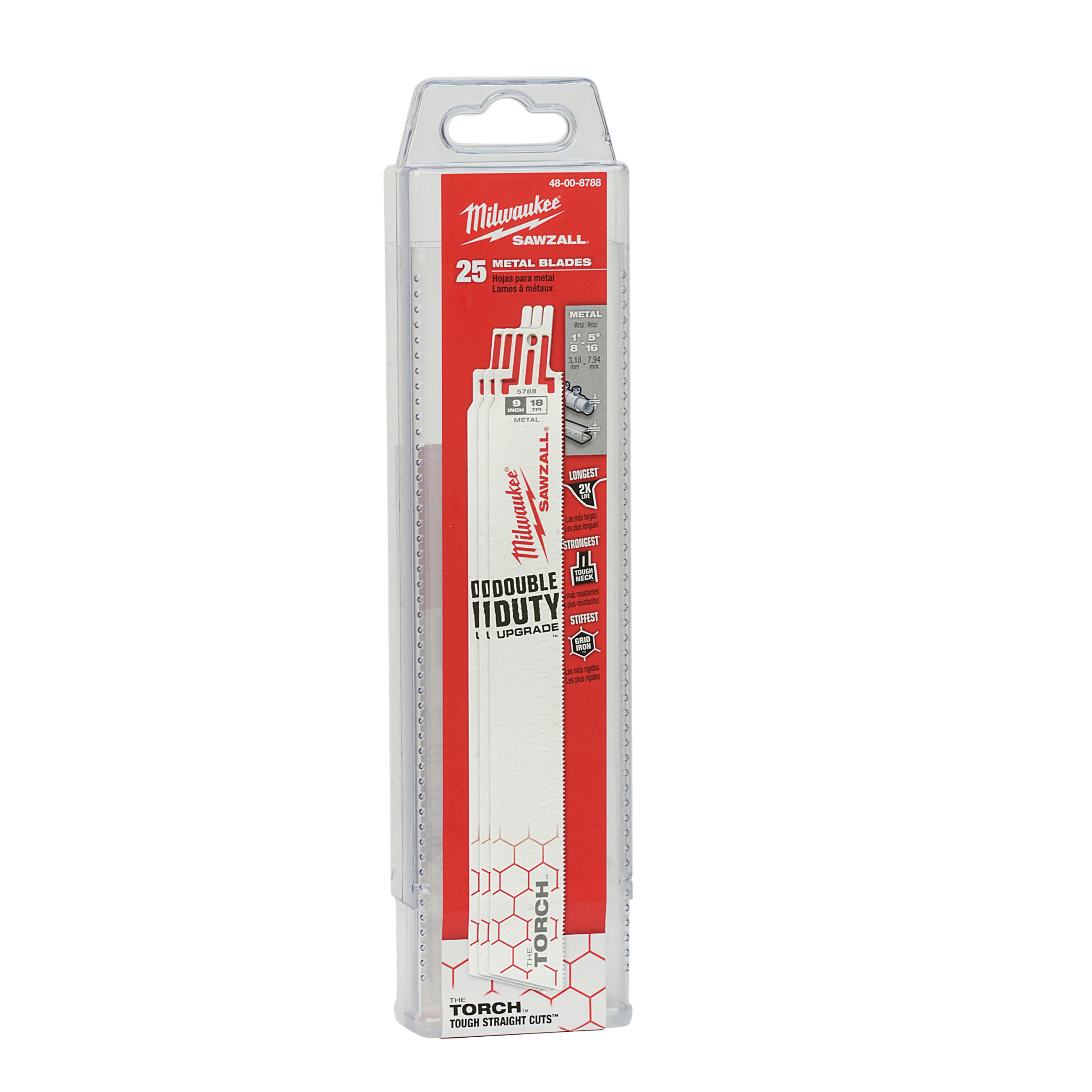 Milwaukee® 48-00-8788 Reciprocating Saw Blades
