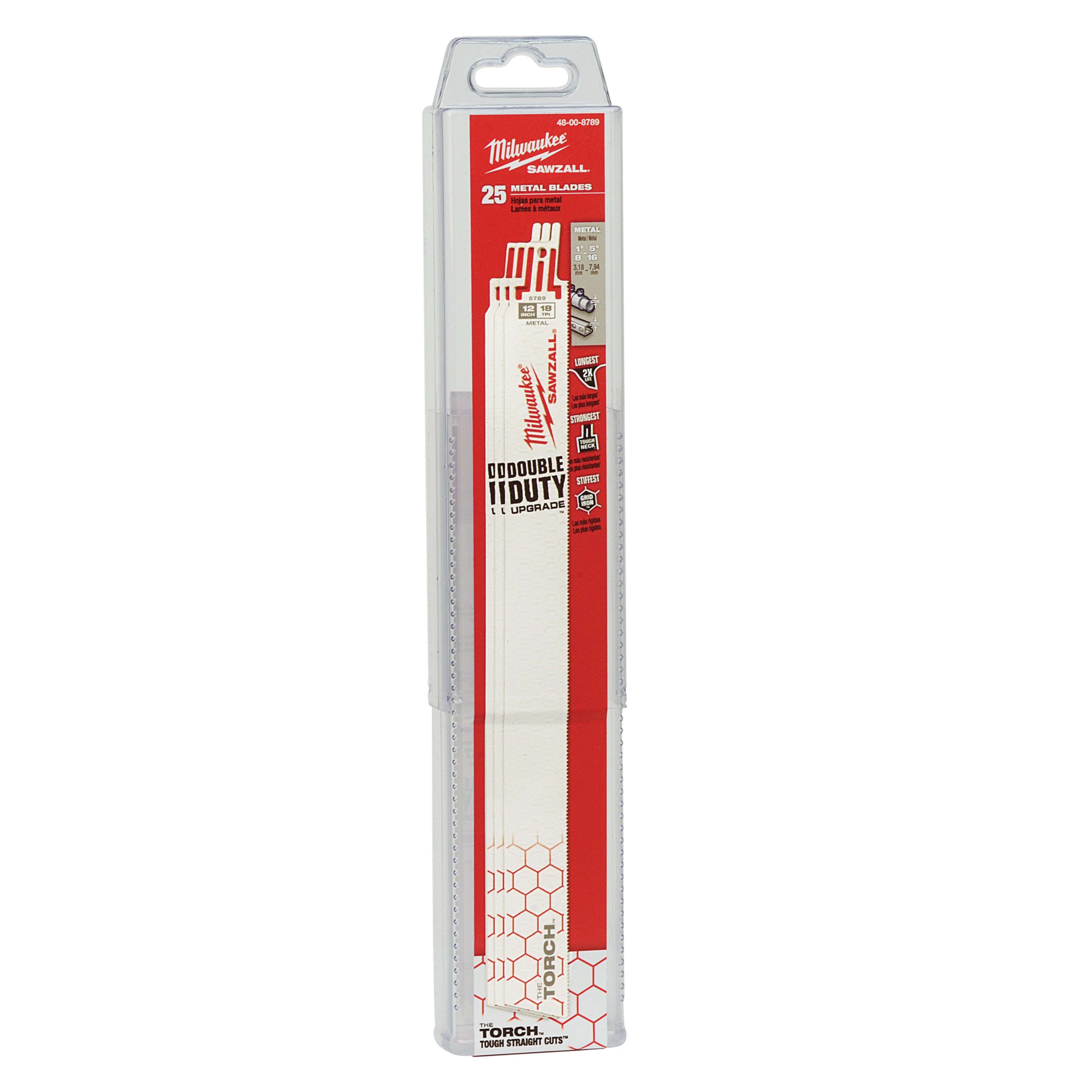 Milwaukee® 48-00-8789 Reciprocating Saw Blades