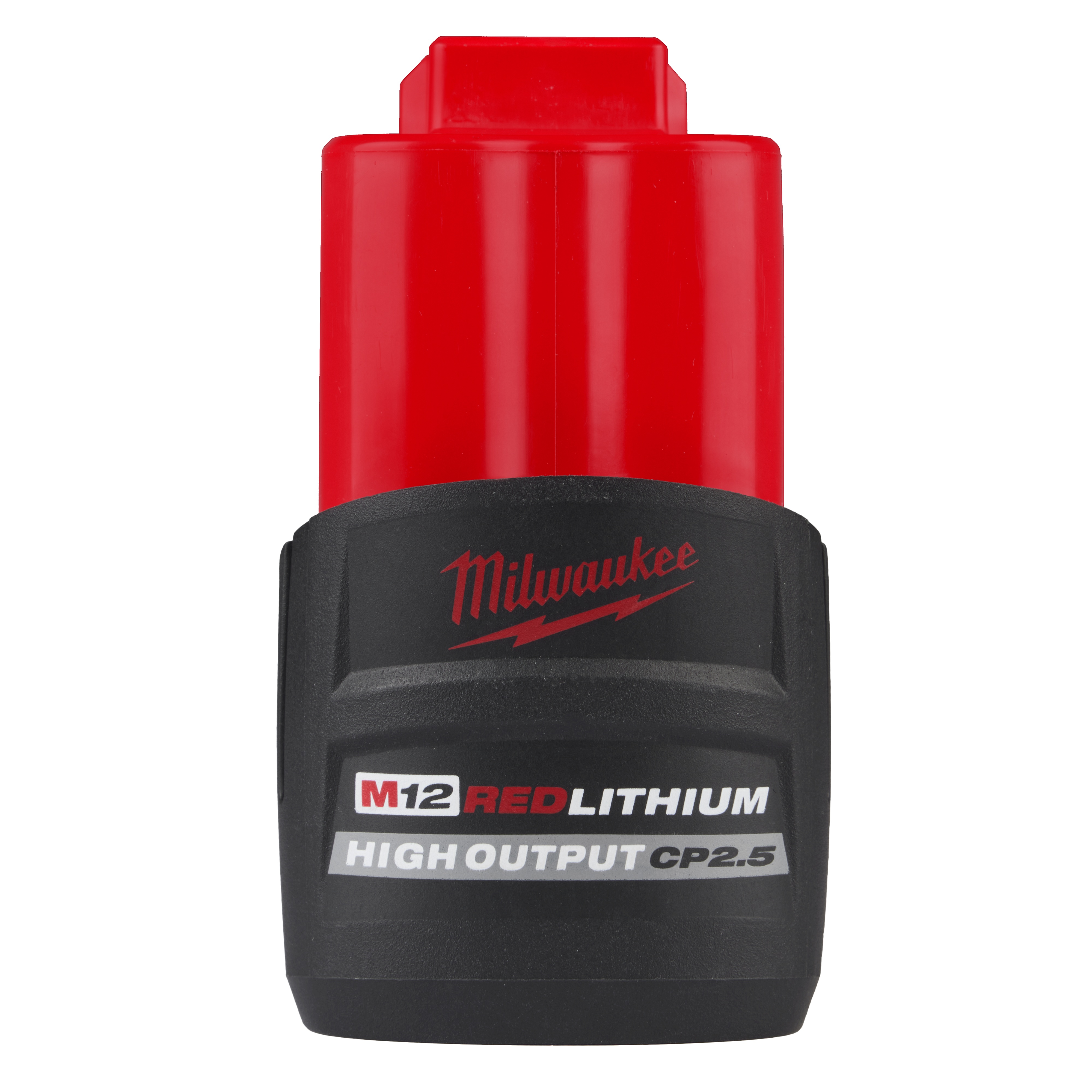 Milwaukee® 48-11-2425 M12 Battery, 2.5 Ah Battery Li-Ion Battery, 12 V Charge, For Use With Milwaukee 12V Cordless Tools